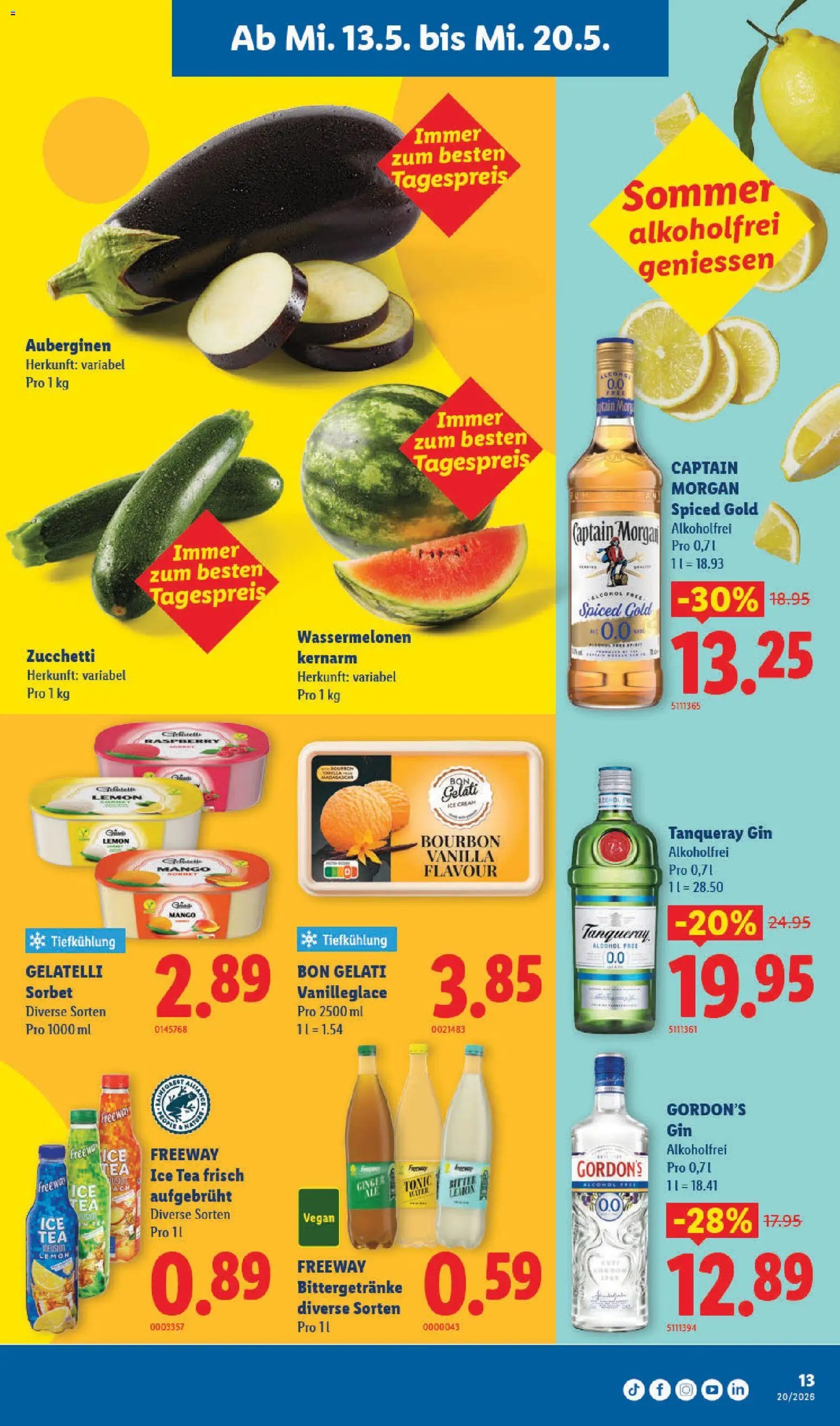 Lidl aktionen (2026-05-13 - 2026-05-20) | 13