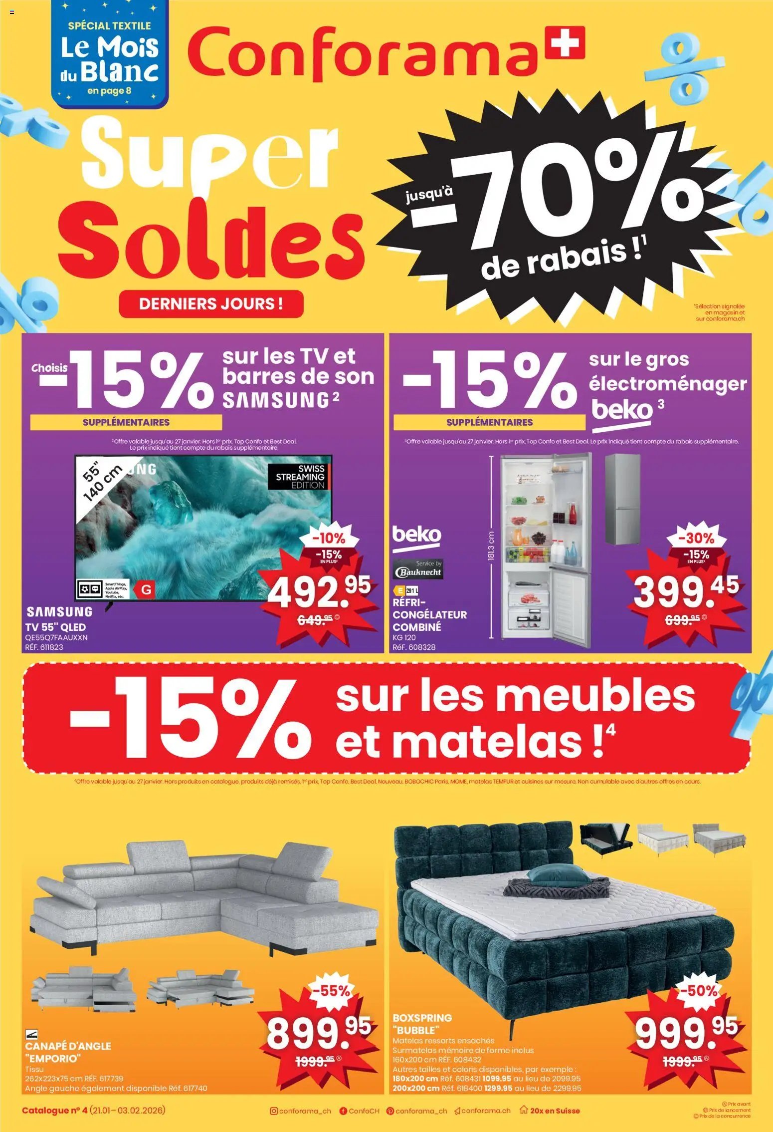 Conforama Aktionen FR (2026-01-21 - 2026-02-03) | 1