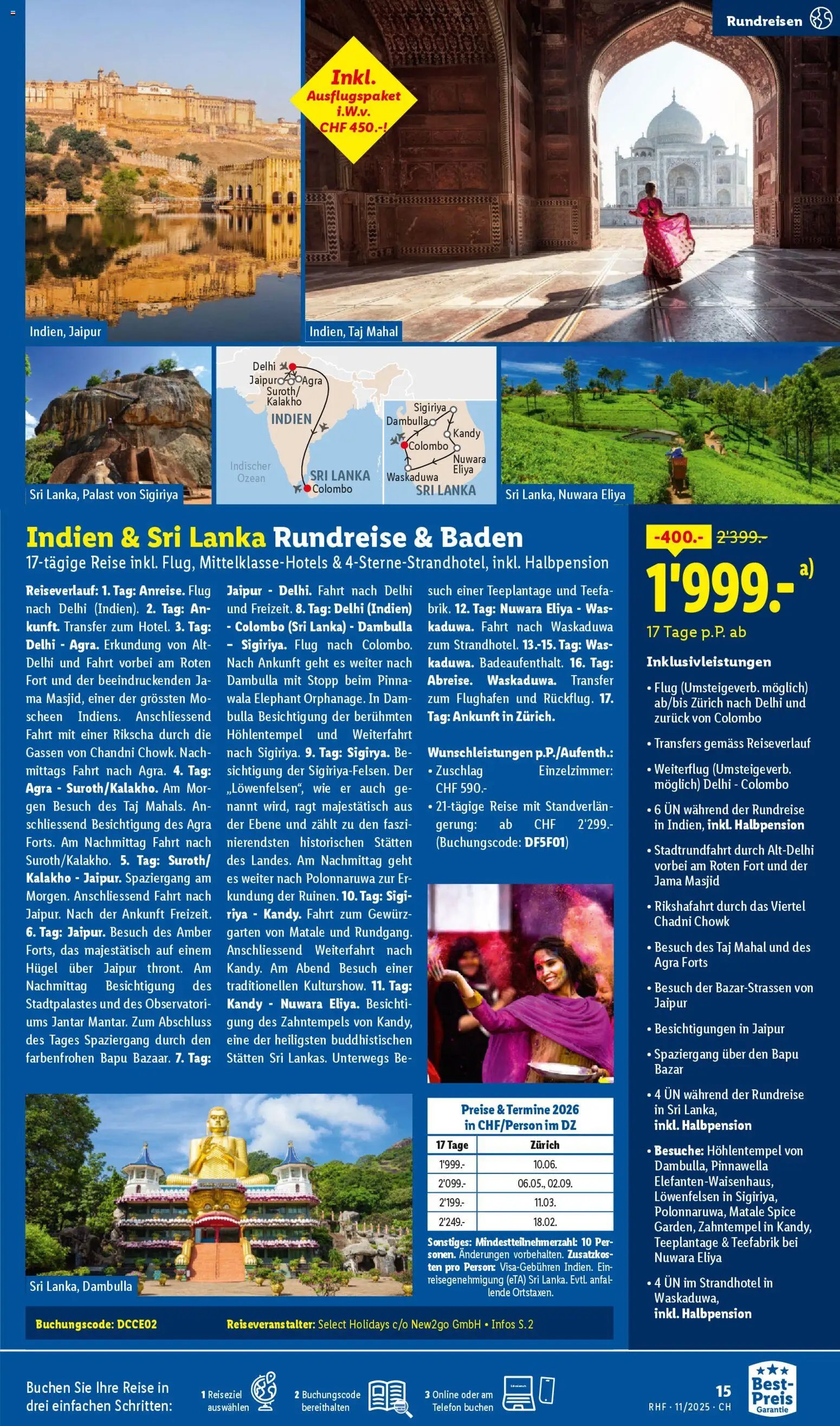 Lidl Aktionen Reisen November (2025-10-29 - 2025-11-30) | 15