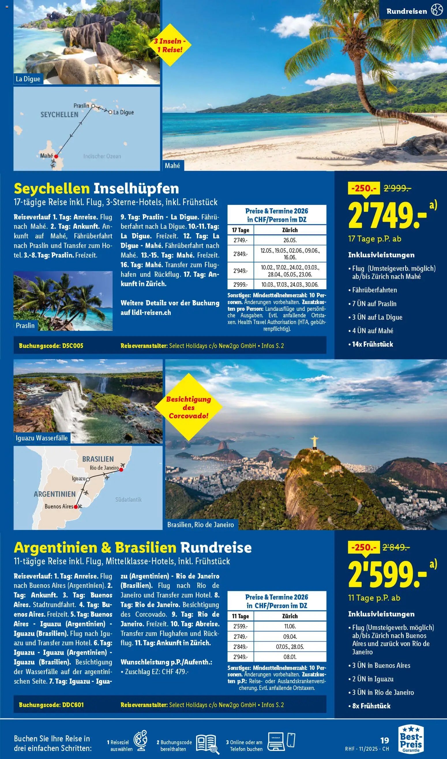 Lidl Aktionen Reisen November (2025-10-29 - 2025-11-30) | 19