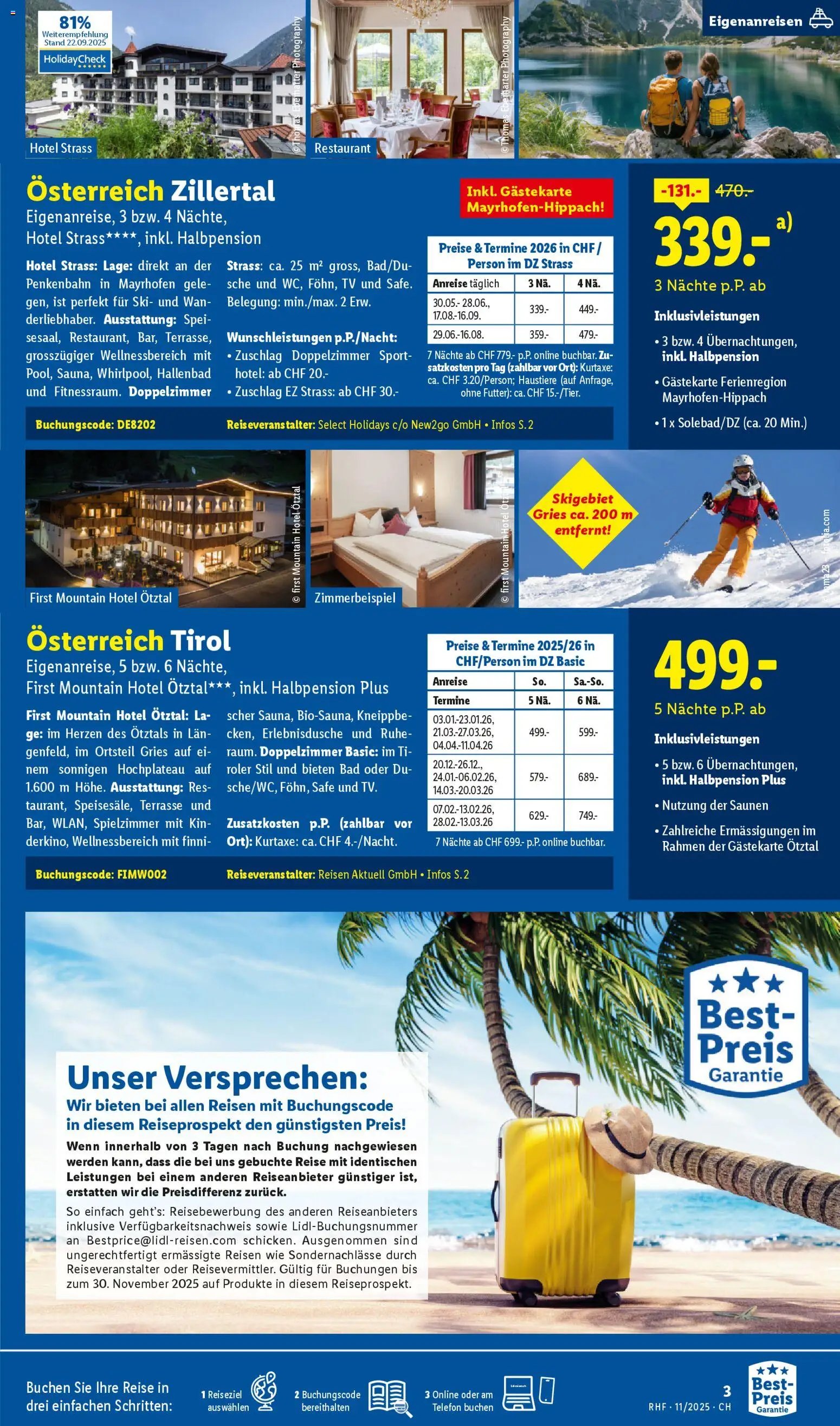 Lidl Aktionen Reisen November (2025-10-29 - 2025-11-30) | 3