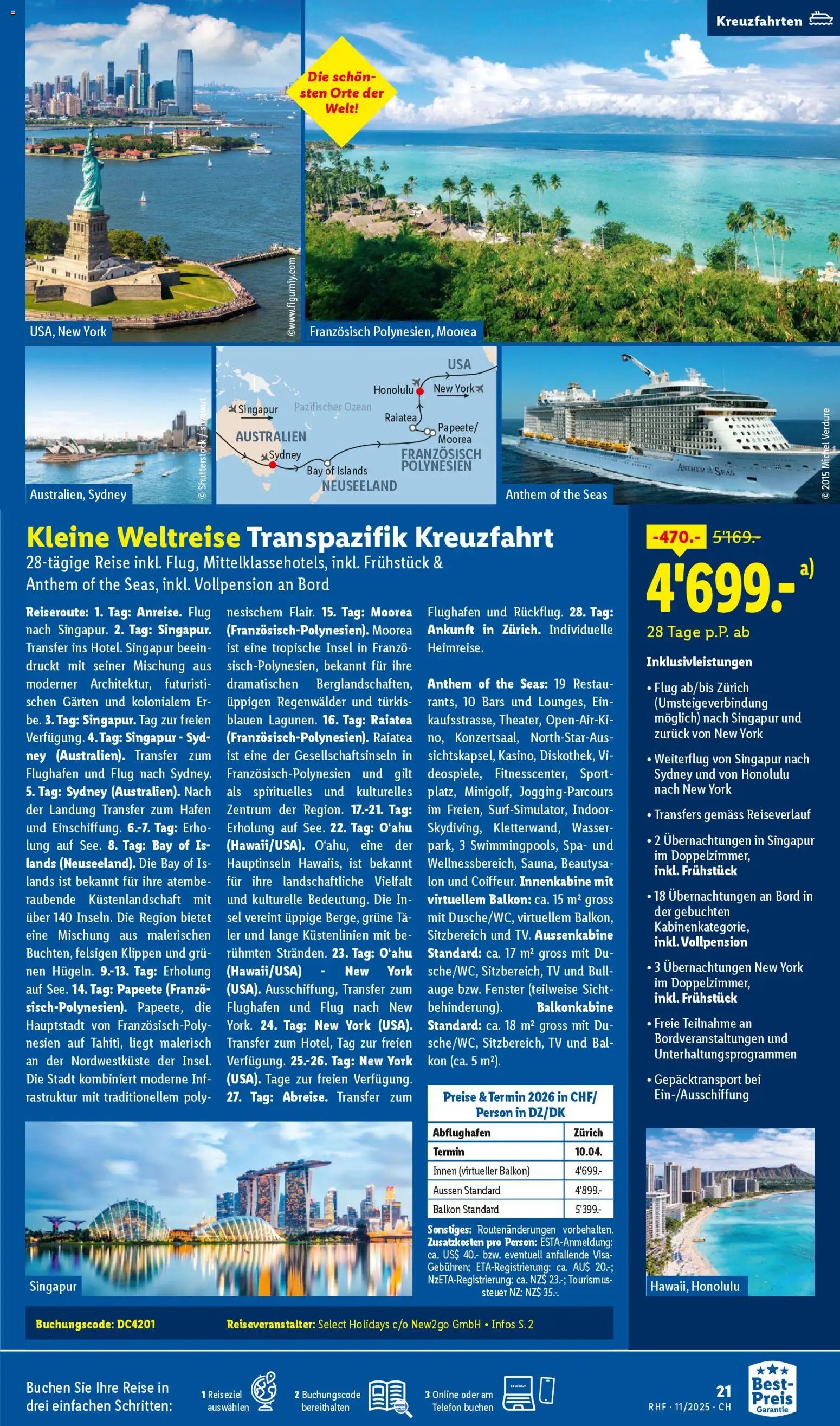 Lidl Aktionen Reisen November (2025-10-29 - 2025-11-30) | 21