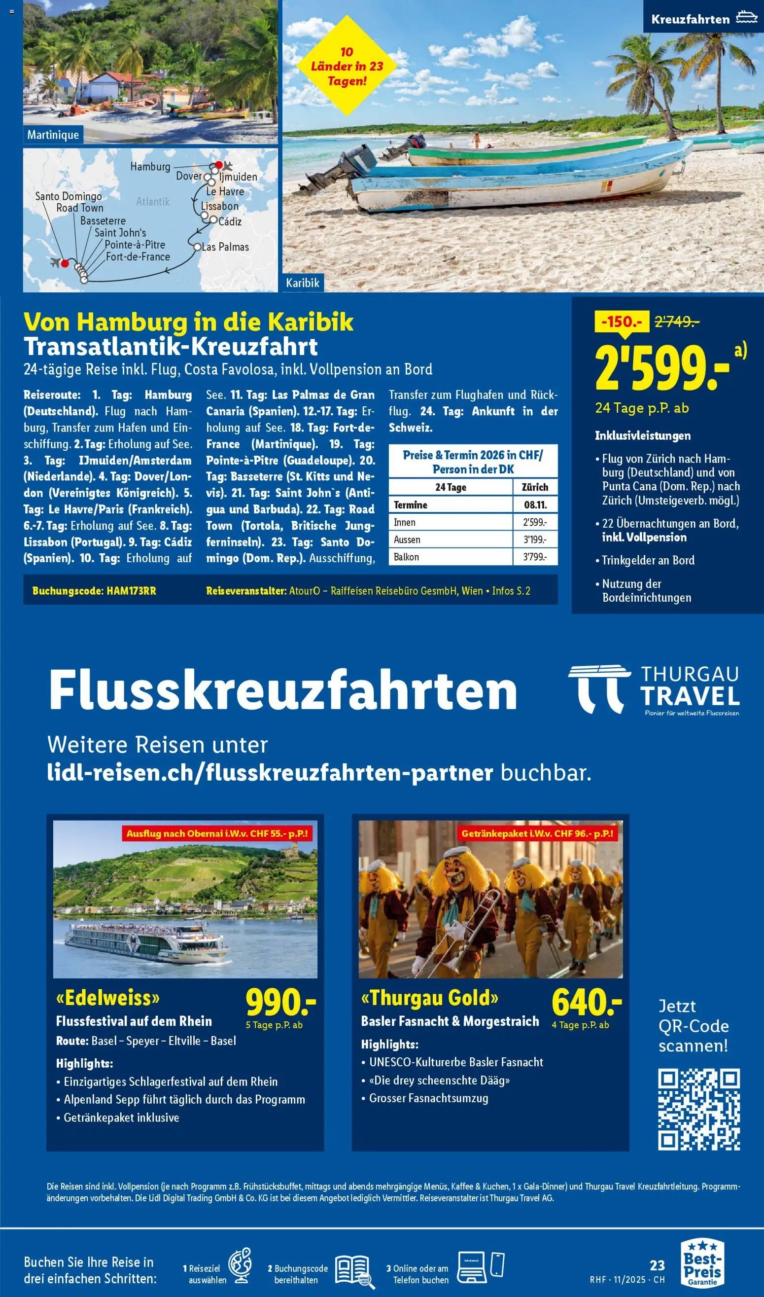 Lidl Aktionen Reisen November (2025-10-29 - 2025-11-30) | 23