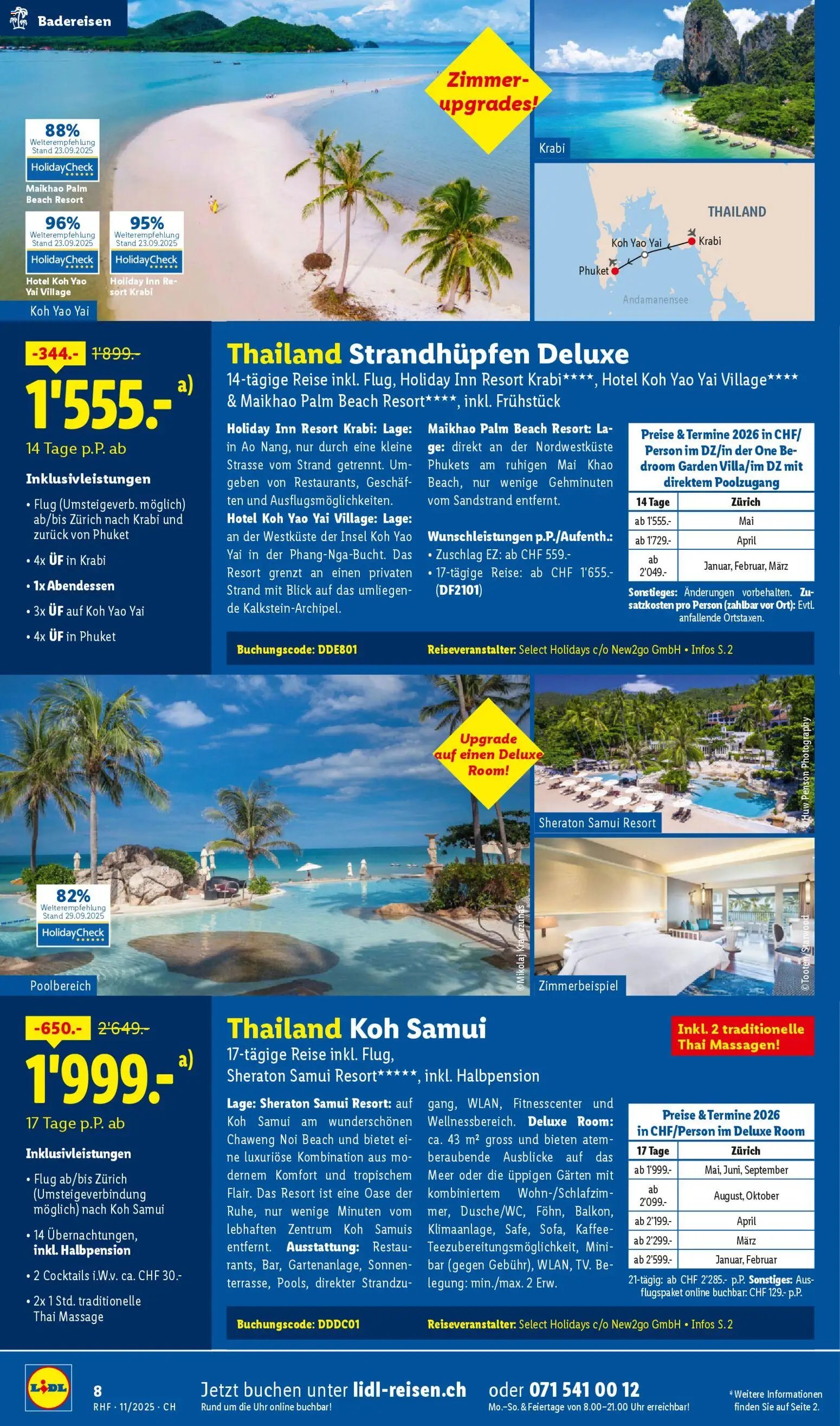 Lidl Aktionen Reisen November (2025-10-29 - 2025-11-30) | 8