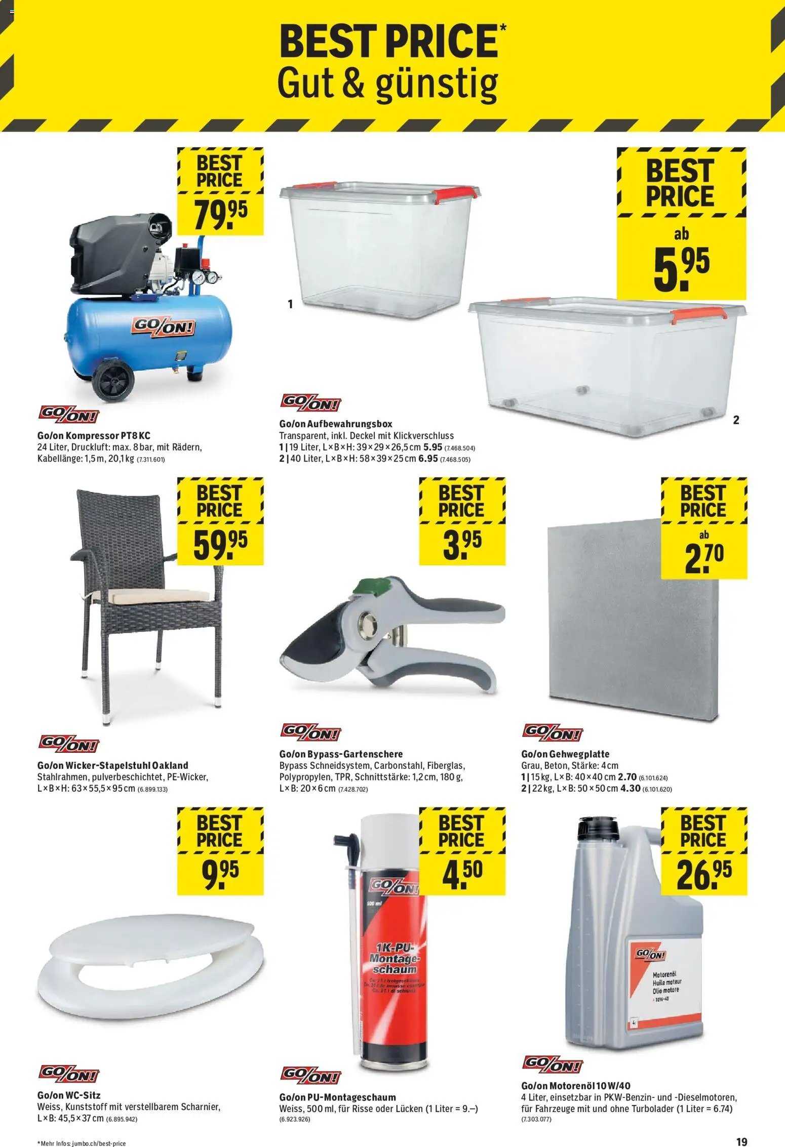 Jumbo aktionen
