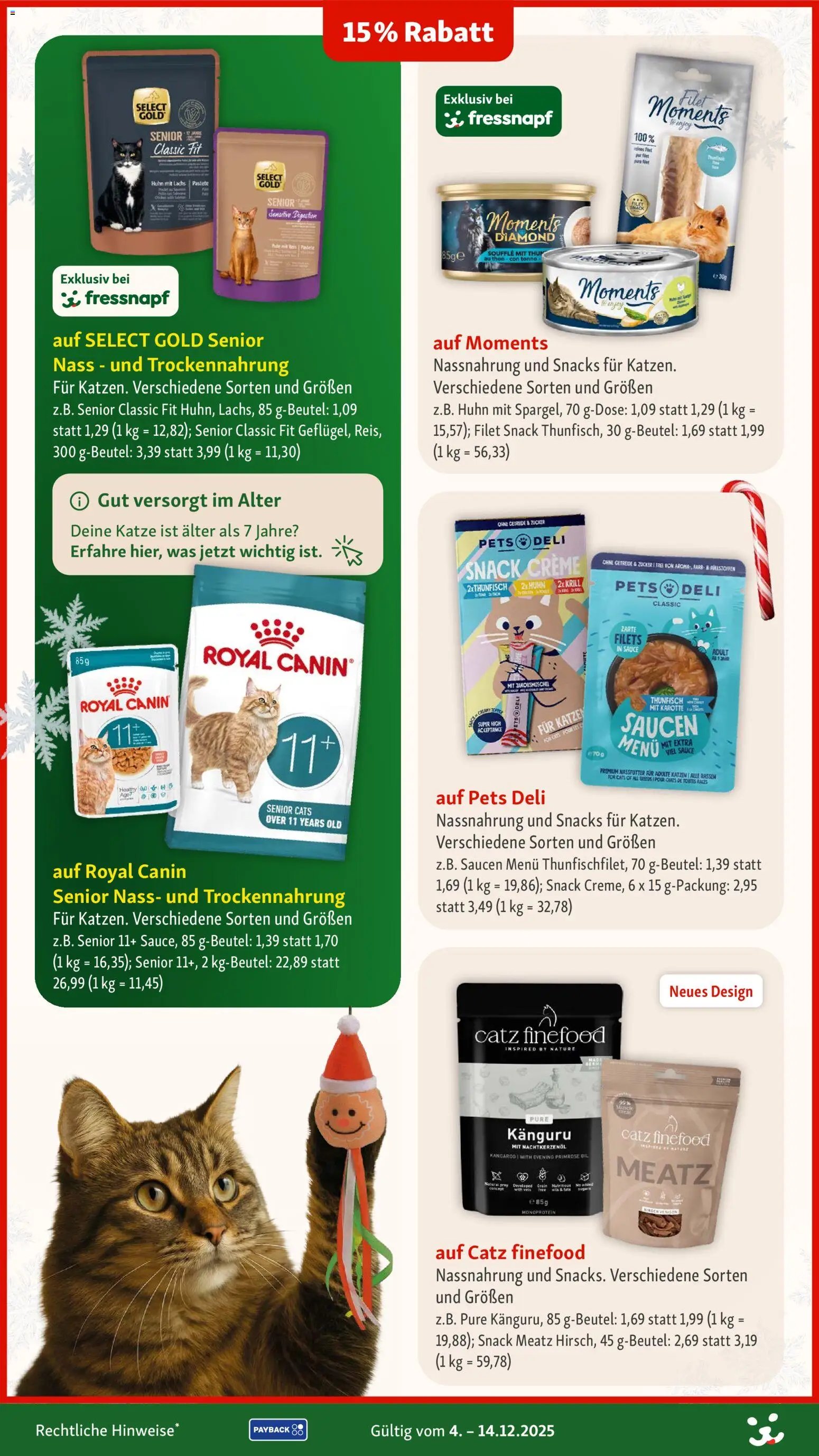 Fressnapf Aktionen (2025-12-04 - 2025-12-14) | 12