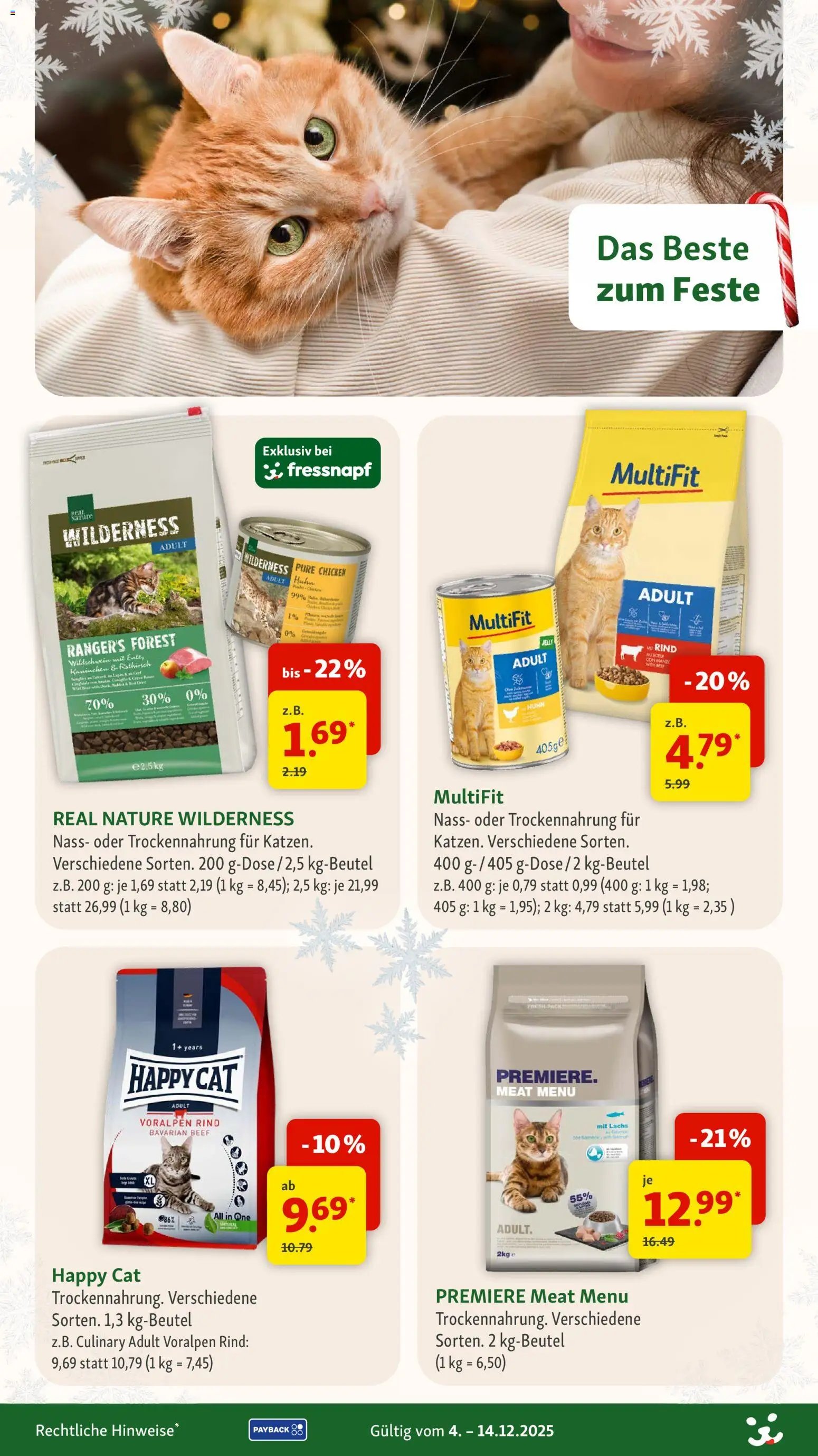 Fressnapf Aktionen (2025-12-04 - 2025-12-14) | 14