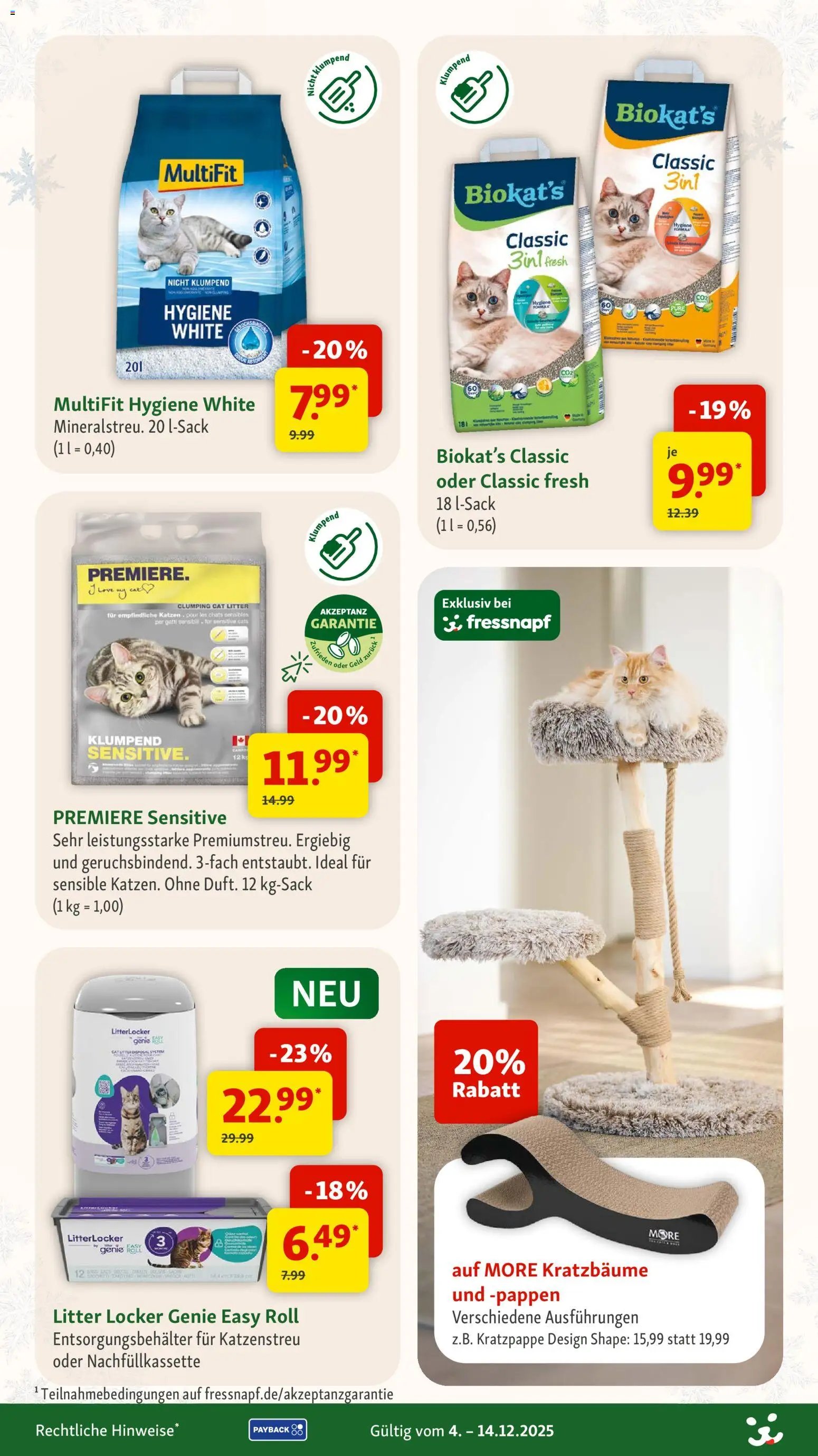 Fressnapf Aktionen (2025-12-04 - 2025-12-14) | 15