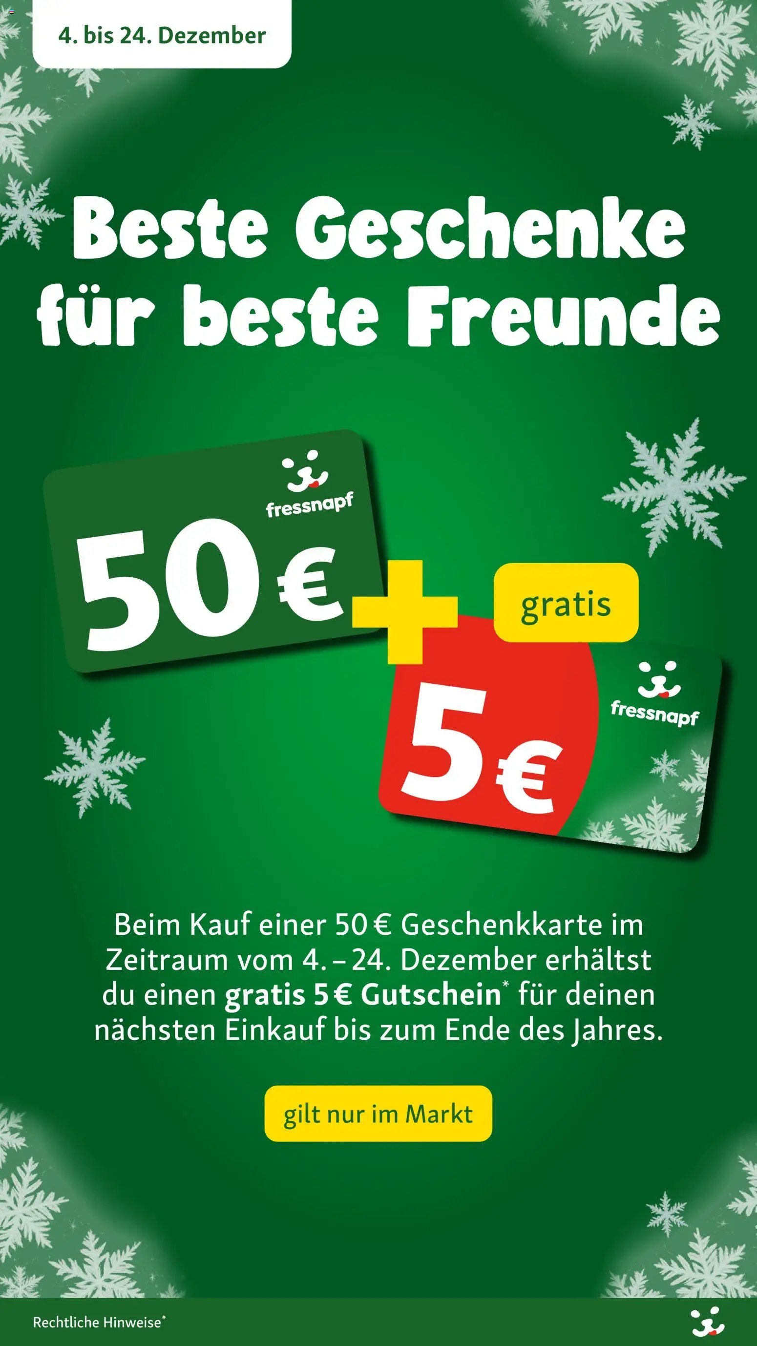 Fressnapf Aktionen (2025-12-04 - 2025-12-14) | 20