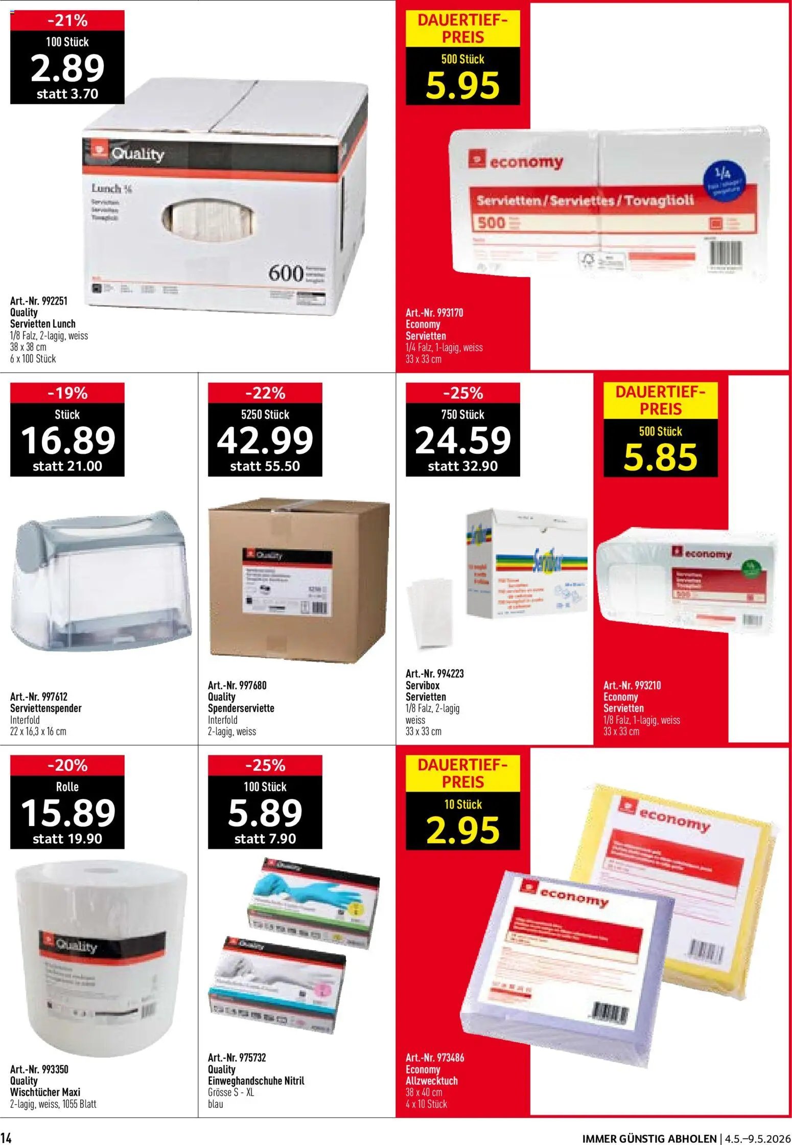 Prodega aktionen Bäckerei (2026-05-04 - 2026-05-09)
