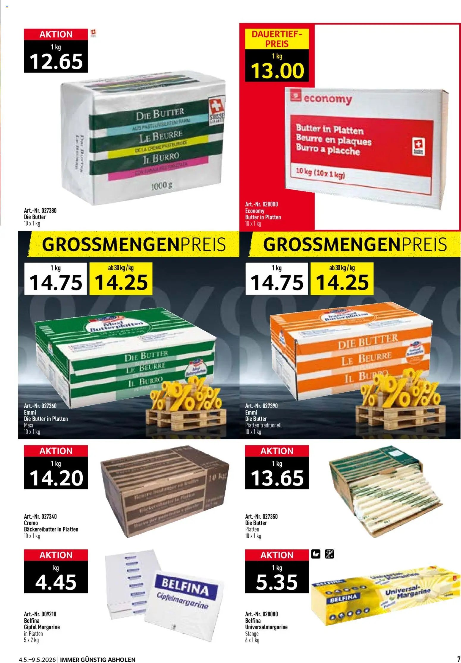 Prodega aktionen Bäckerei (2026-05-04 - 2026-05-09)