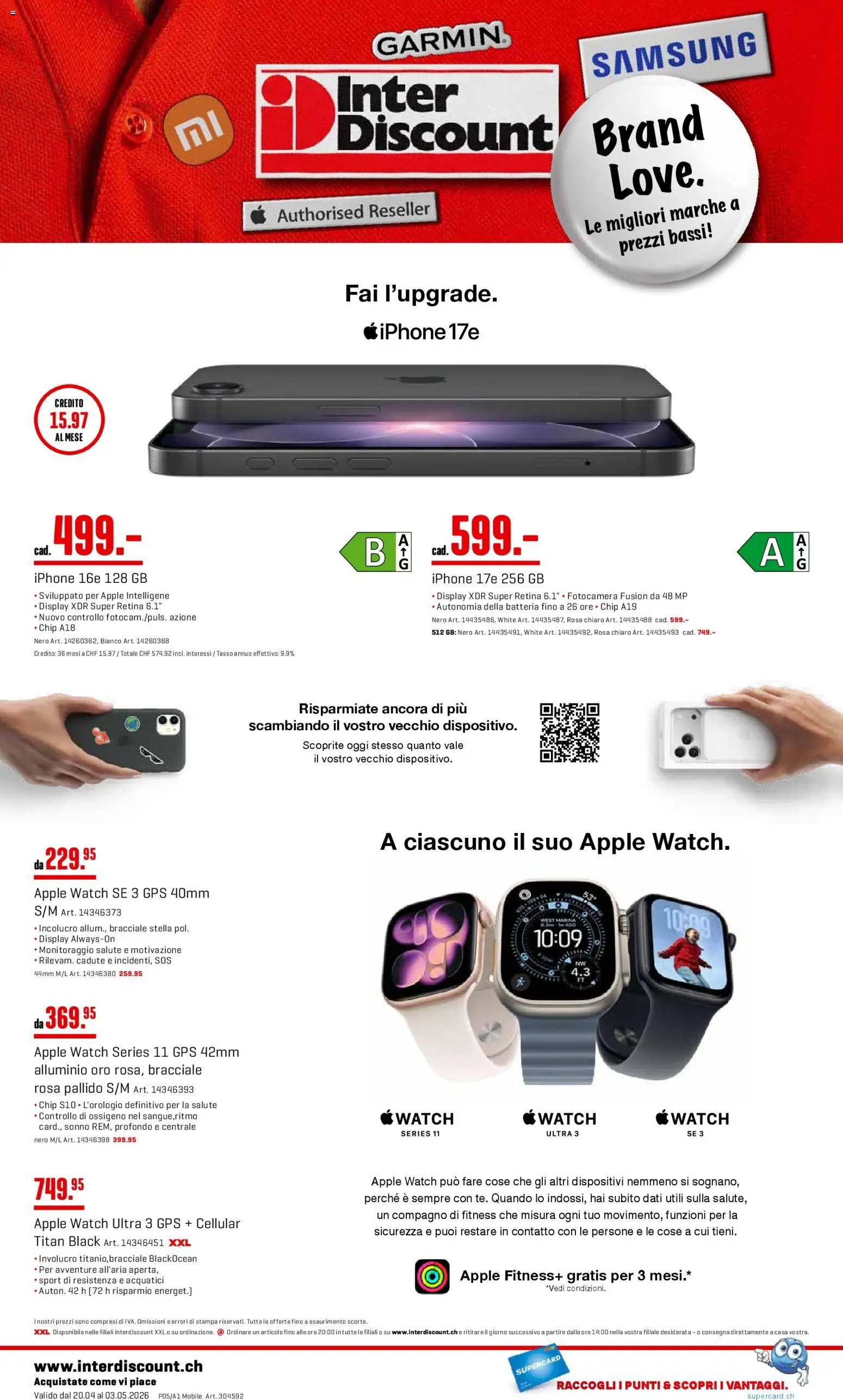 Interdiscount aktionen Mobile IT (2026-04-20 - 2026-05-03)