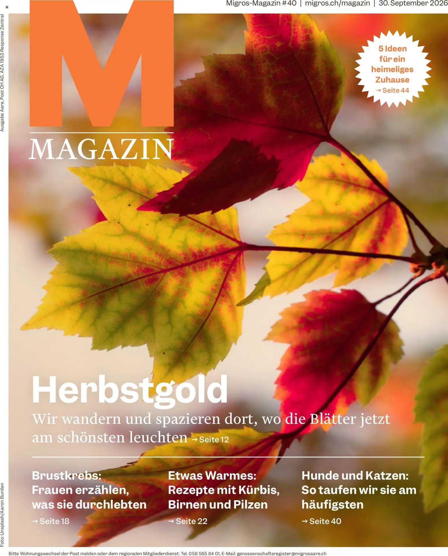 Migros aktionen Magazin