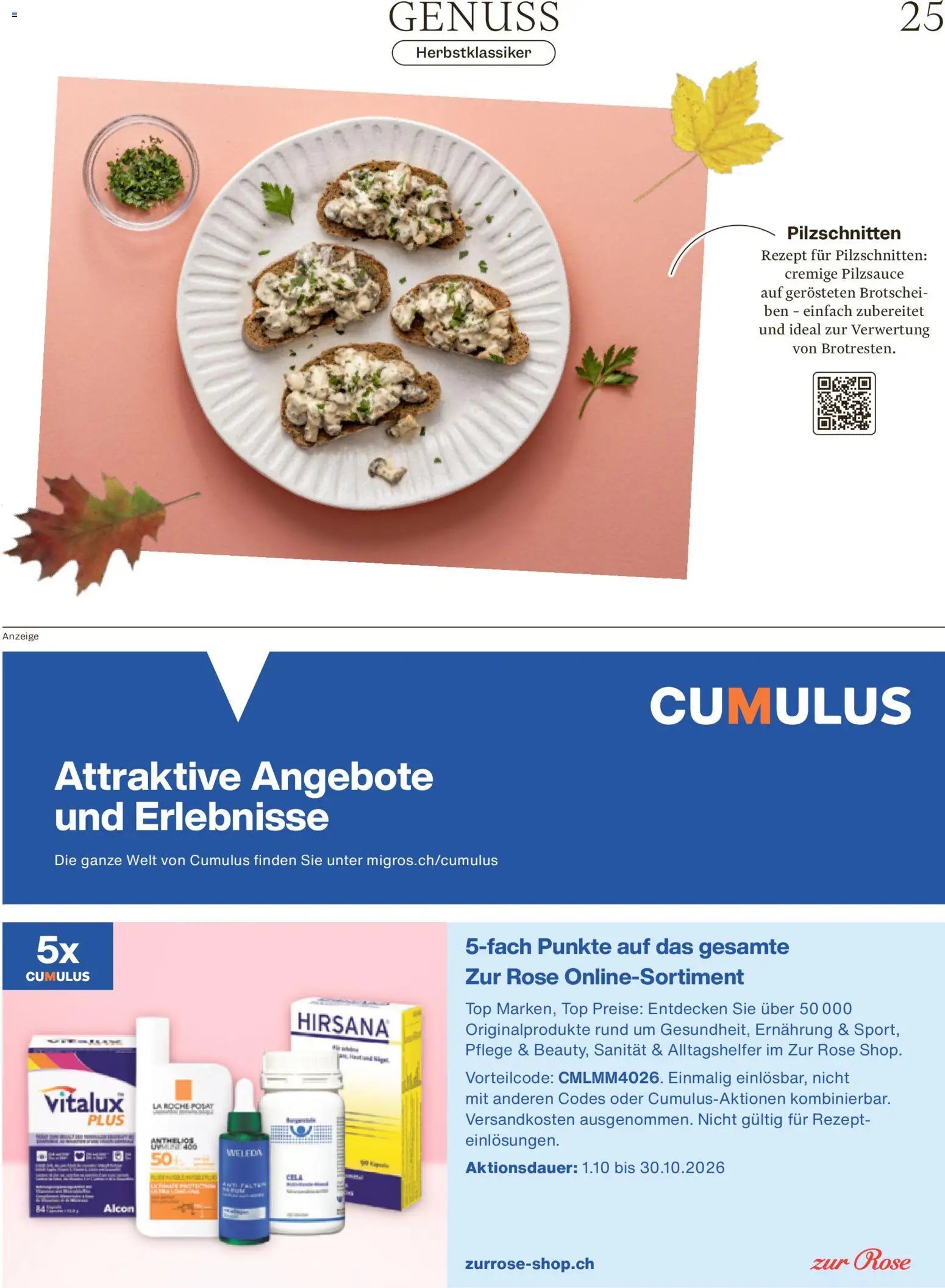 Migros aktionen Magazin