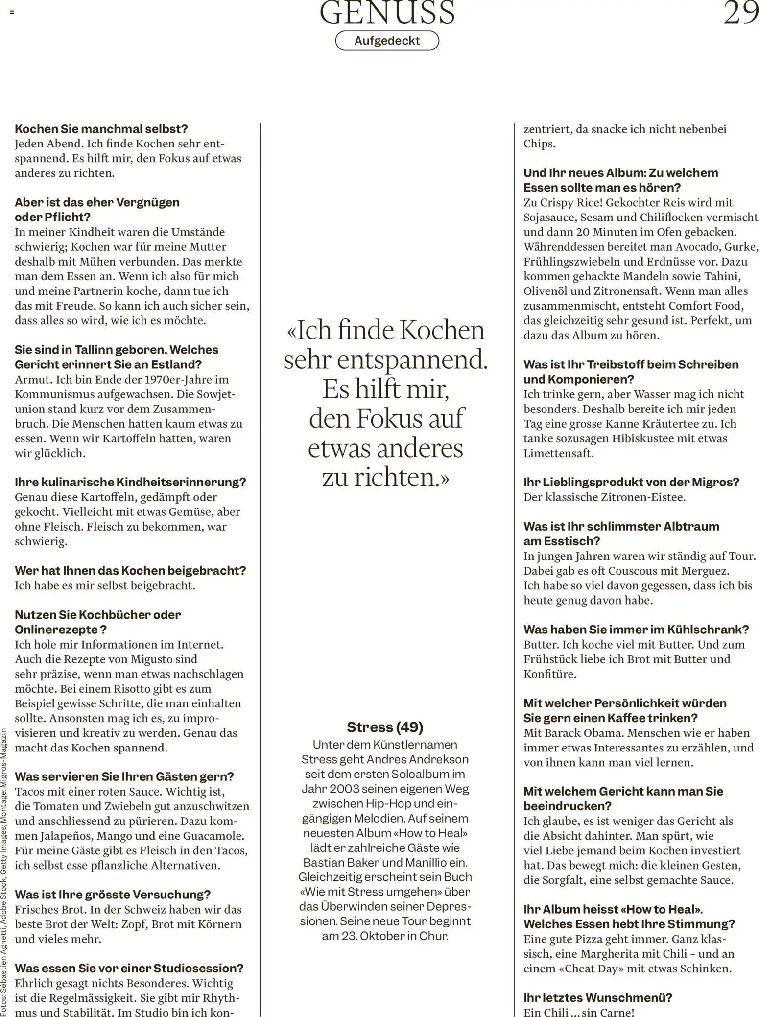 Migros aktionen Magazin
