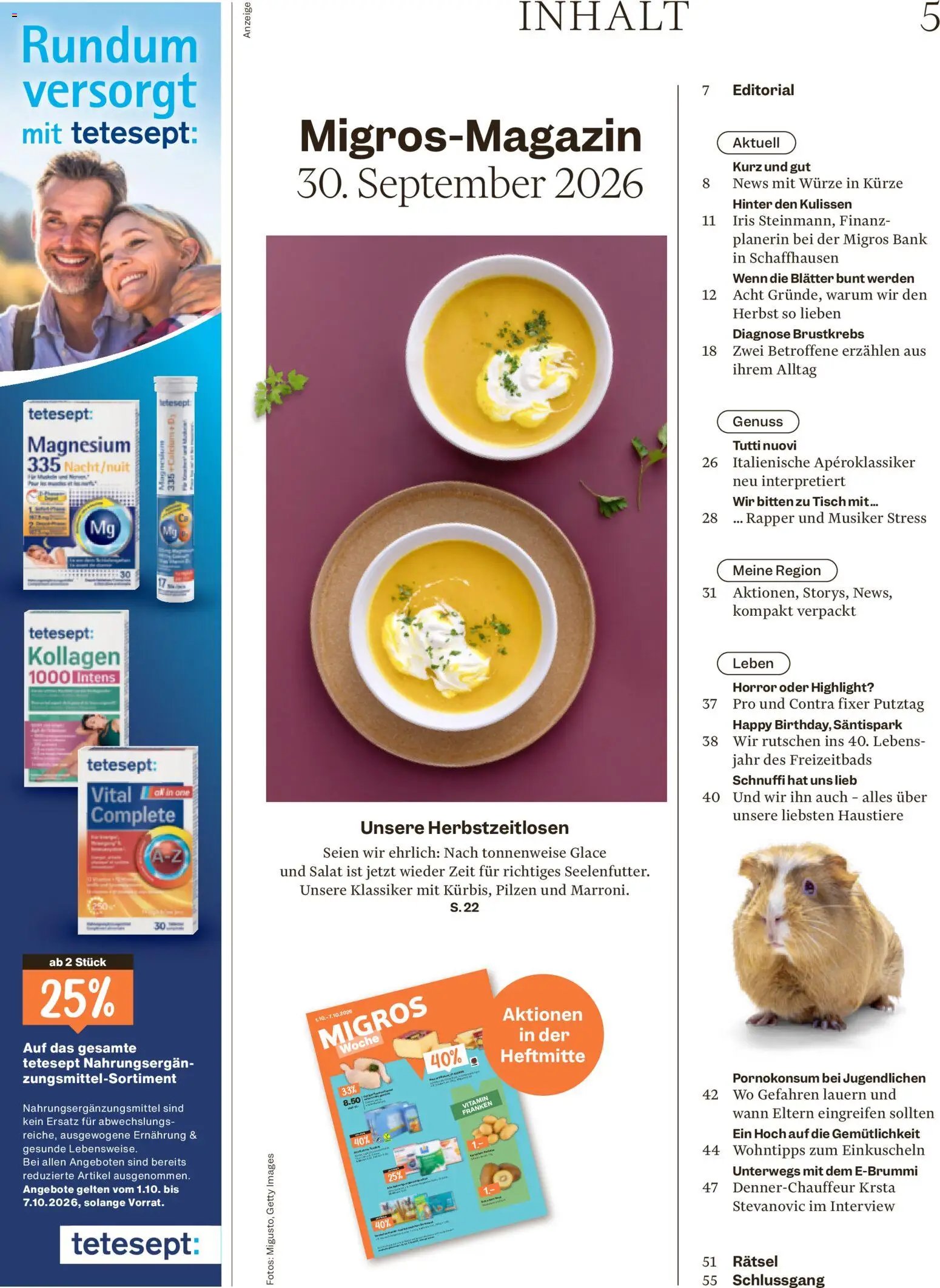 Migros aktionen Magazin