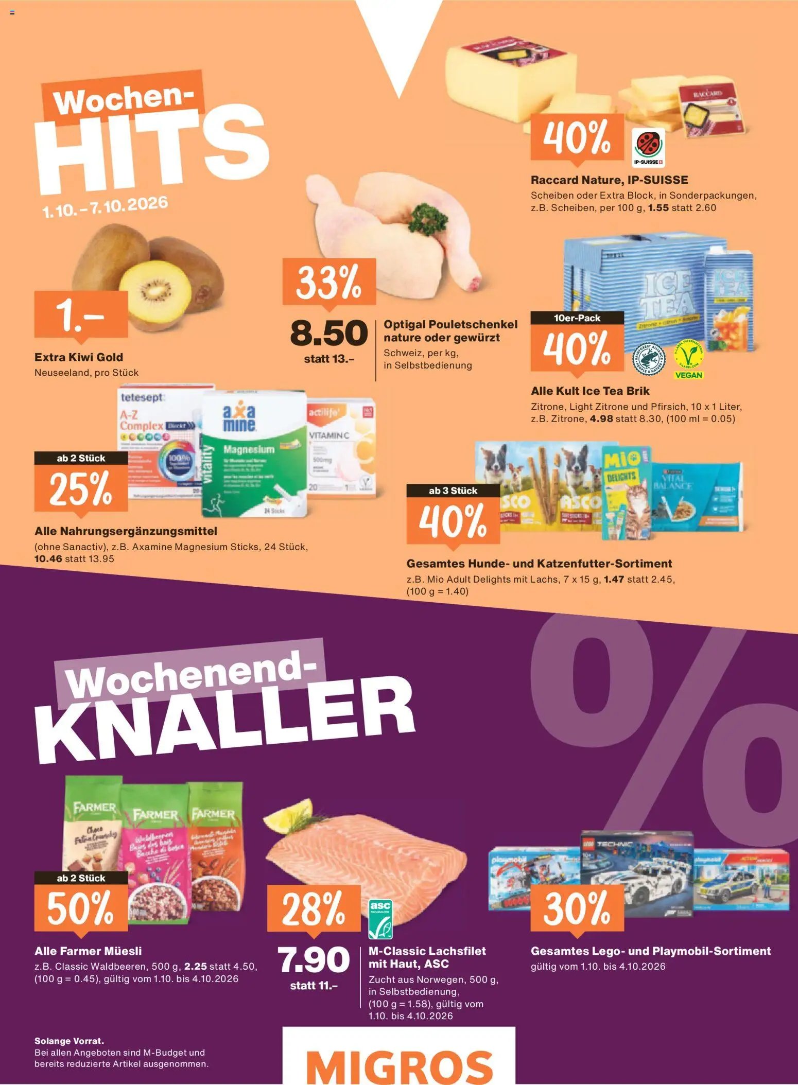 Migros aktionen Magazin