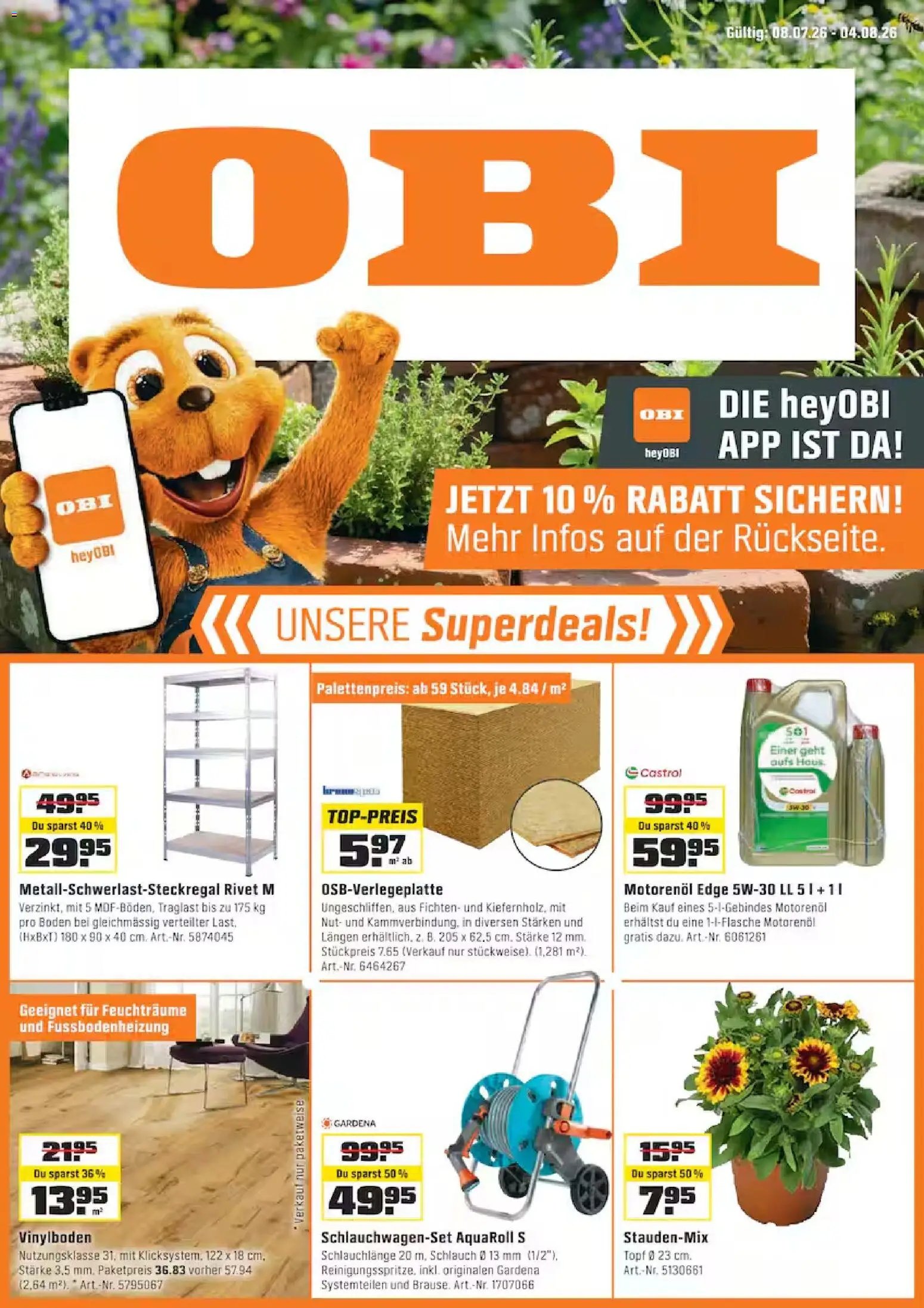 OBI aktionen