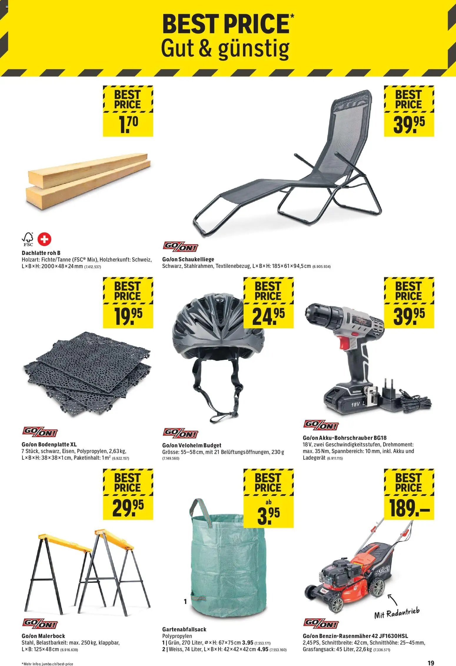 Jumbo aktionen