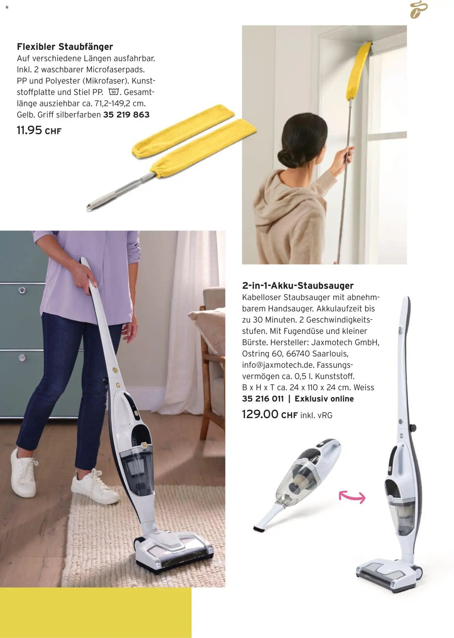 Tchibo aktionen Alpaka cleaning collection