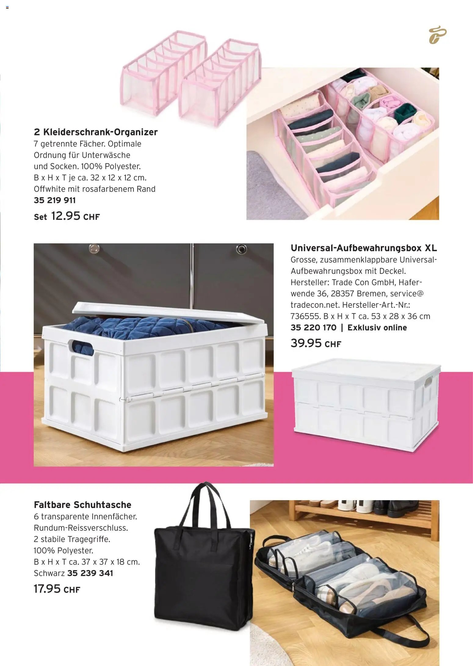 Tchibo aktionen Alpaka cleaning collection