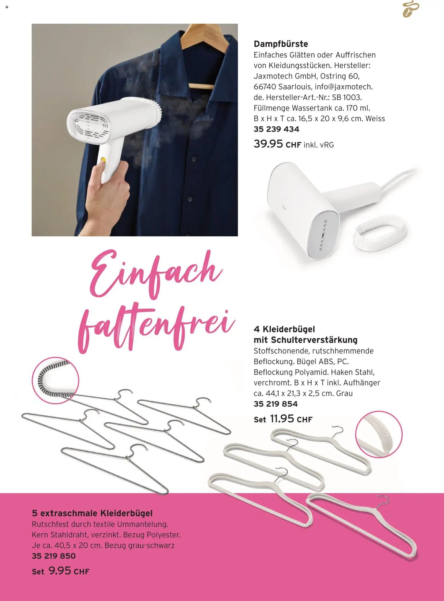 Tchibo aktionen Alpaka cleaning collection
