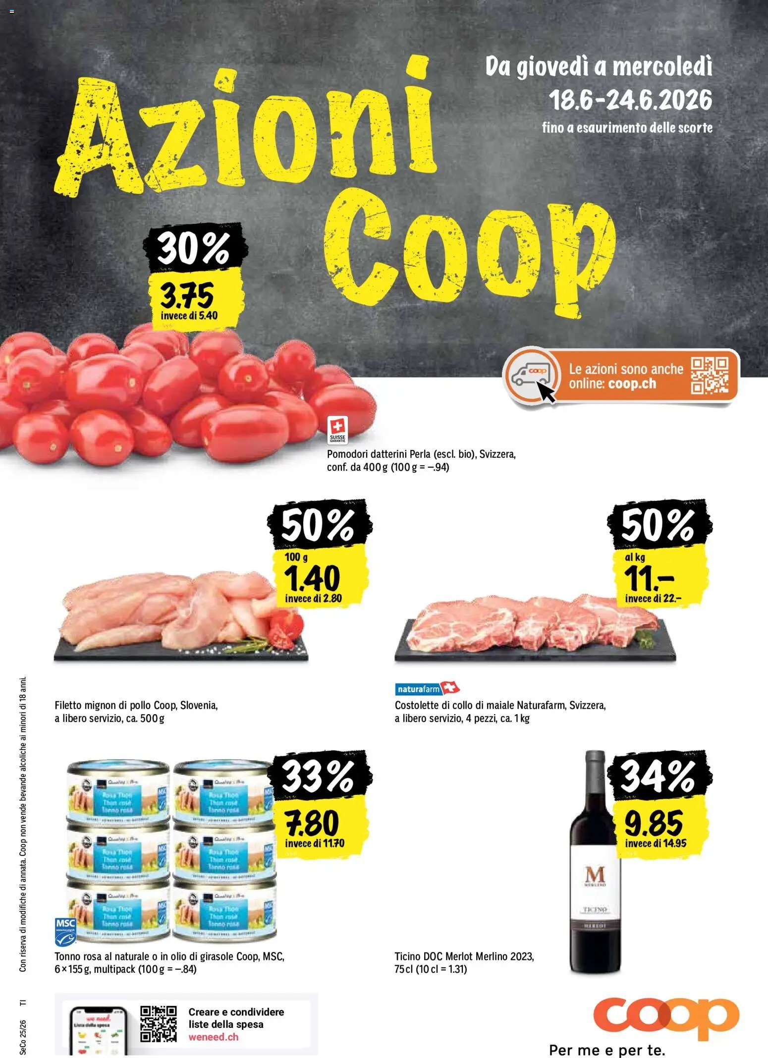 Coop aktionen IT