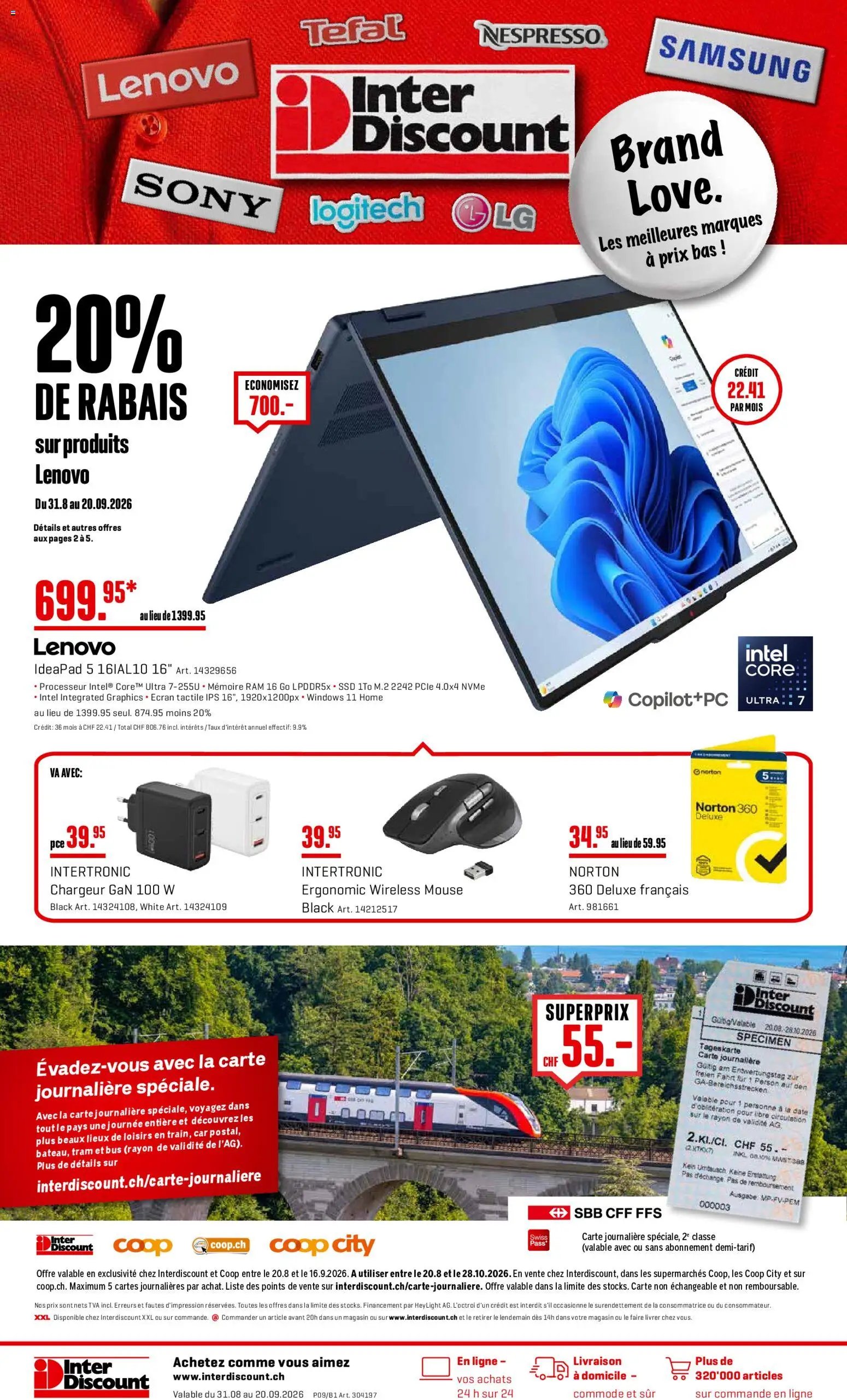 Interdiscount aktionen FR