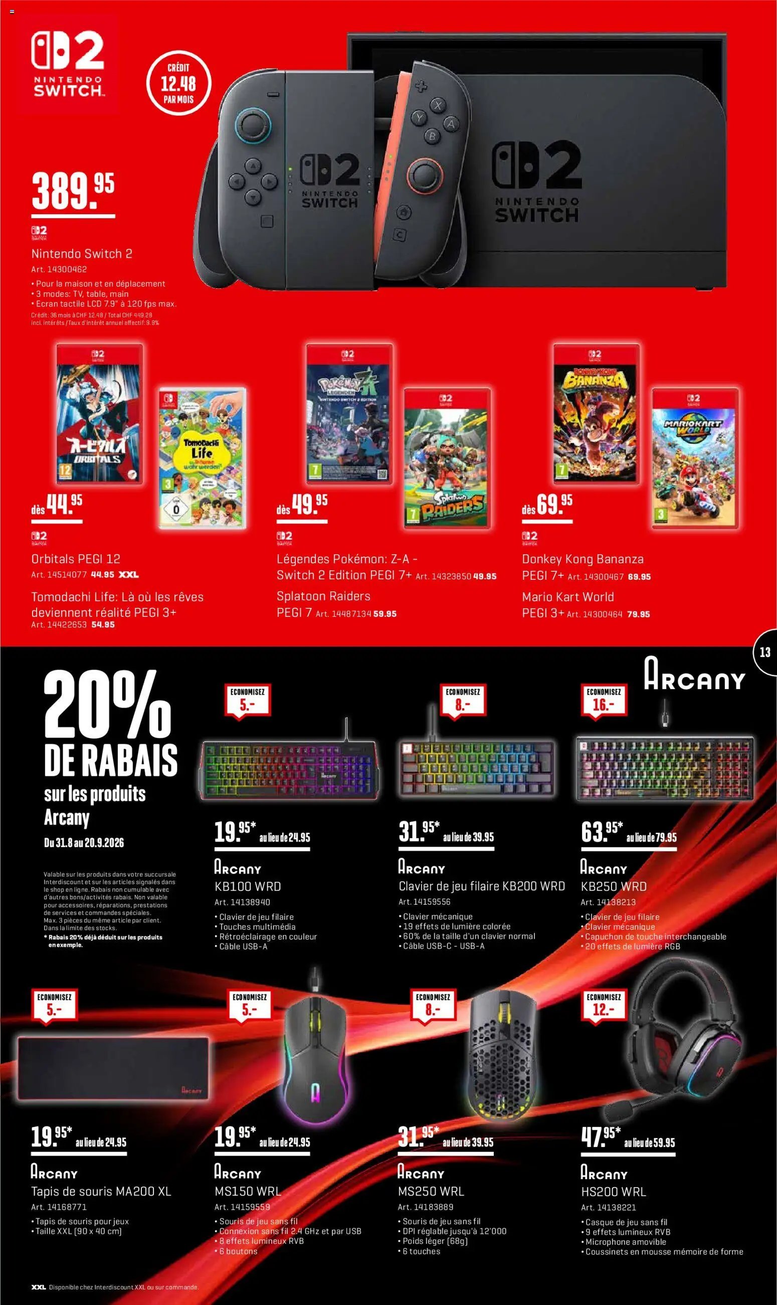 Interdiscount aktionen FR
