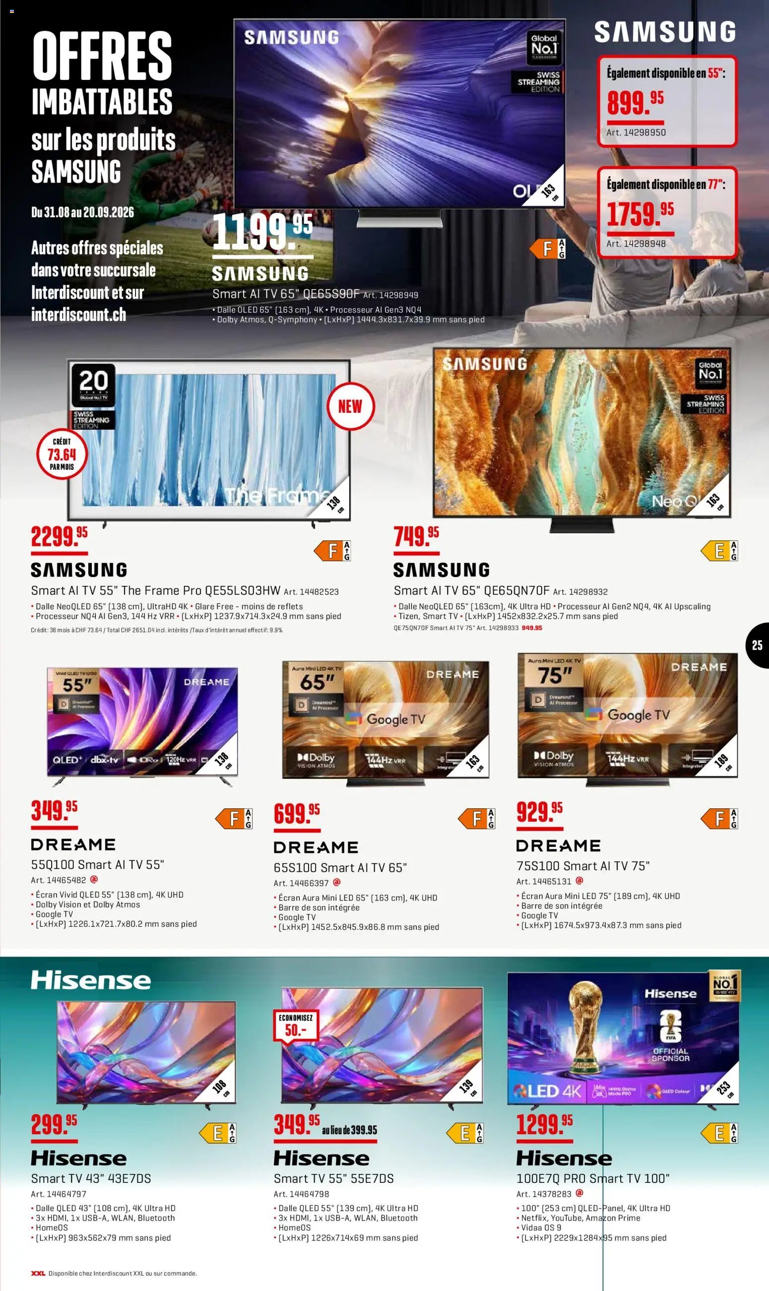 Interdiscount aktionen FR