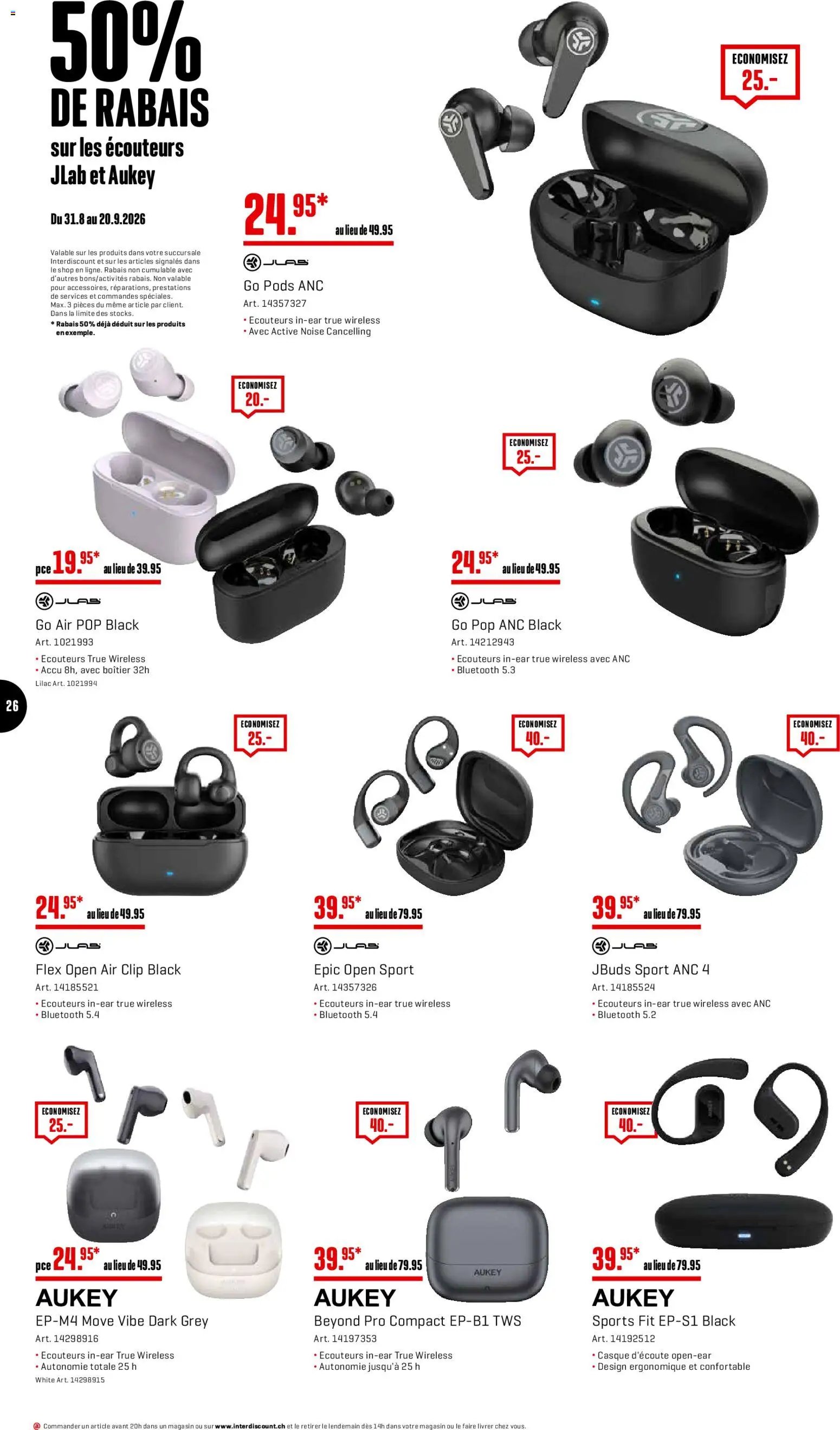 Interdiscount aktionen FR