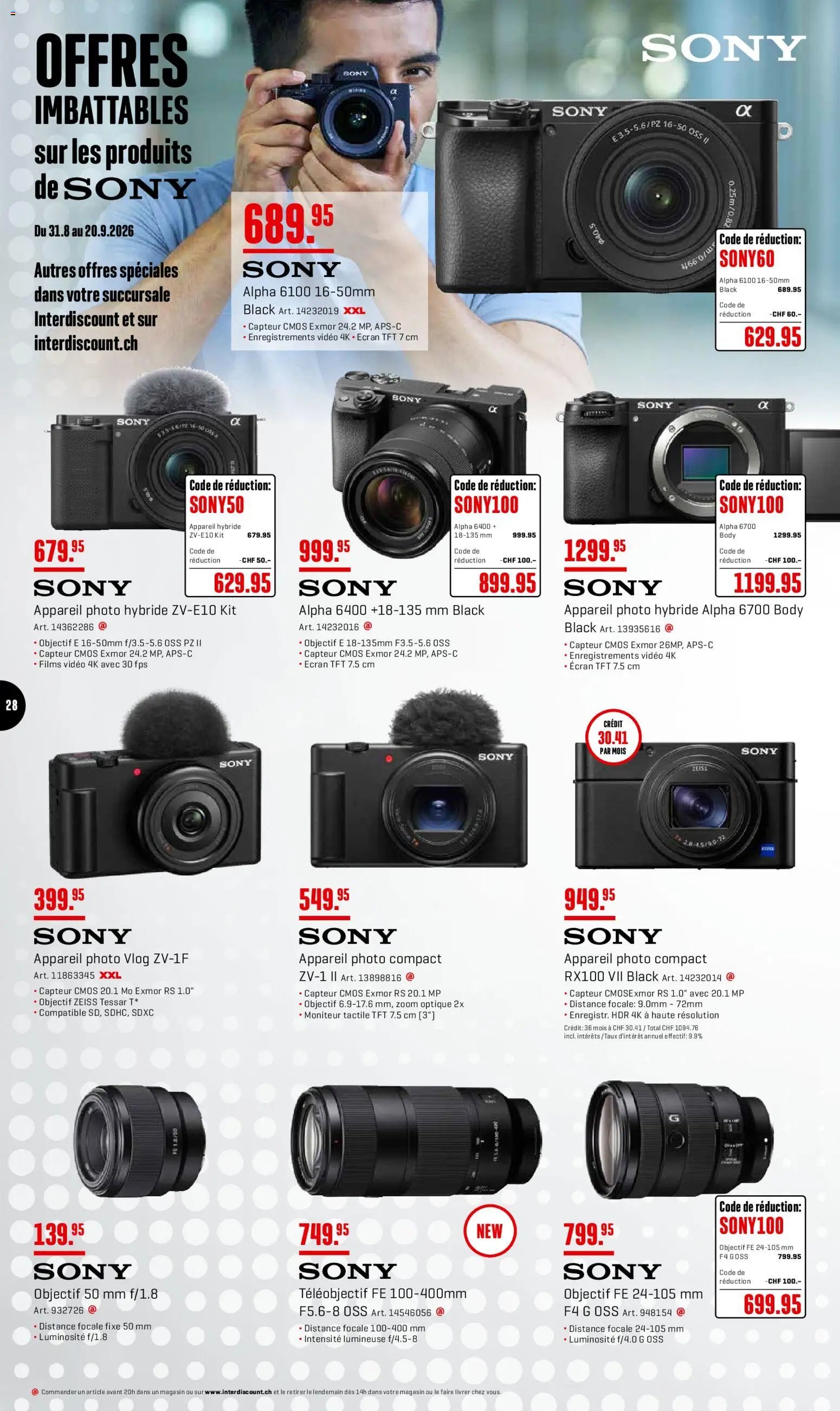 Interdiscount aktionen FR