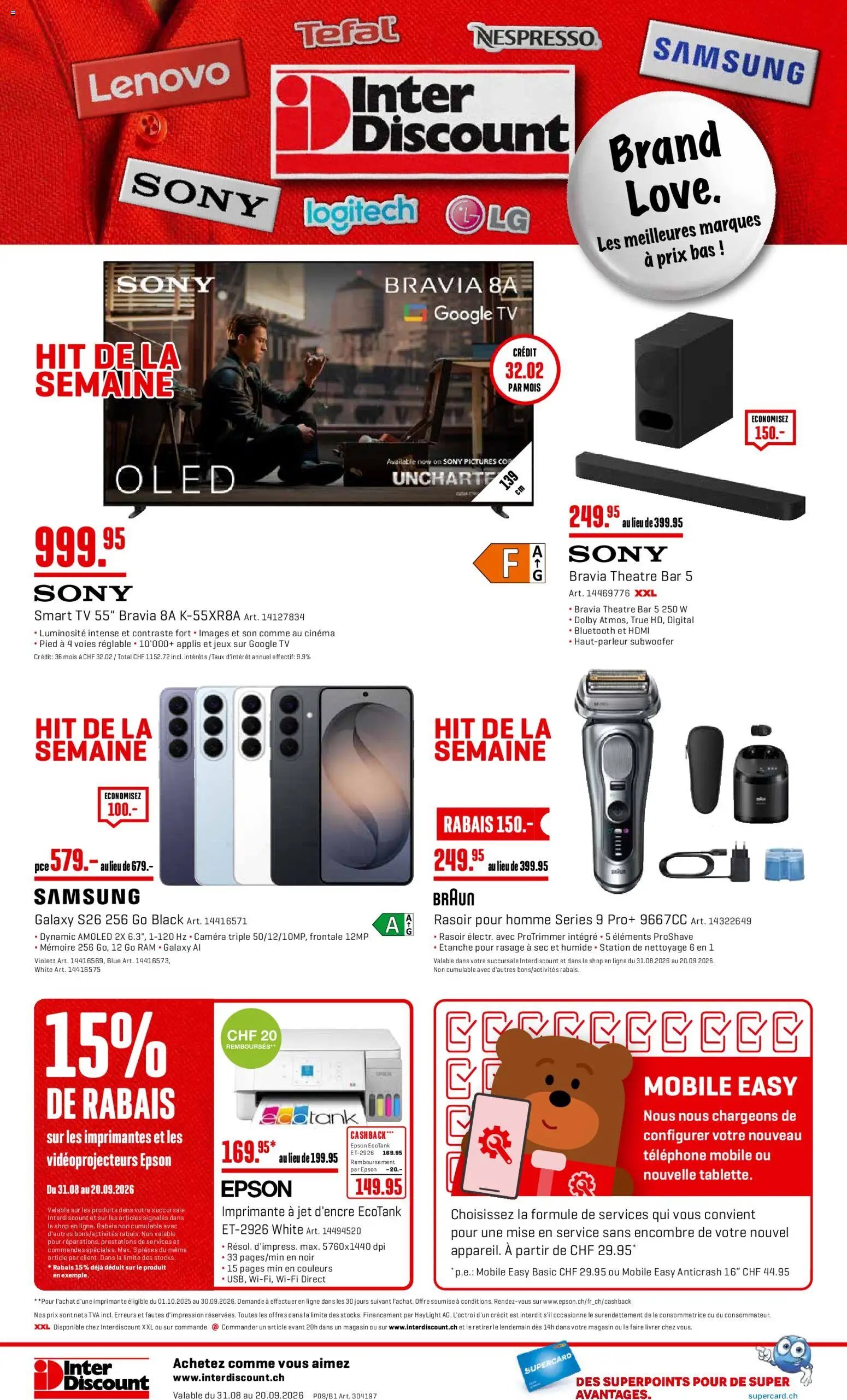 Interdiscount aktionen FR