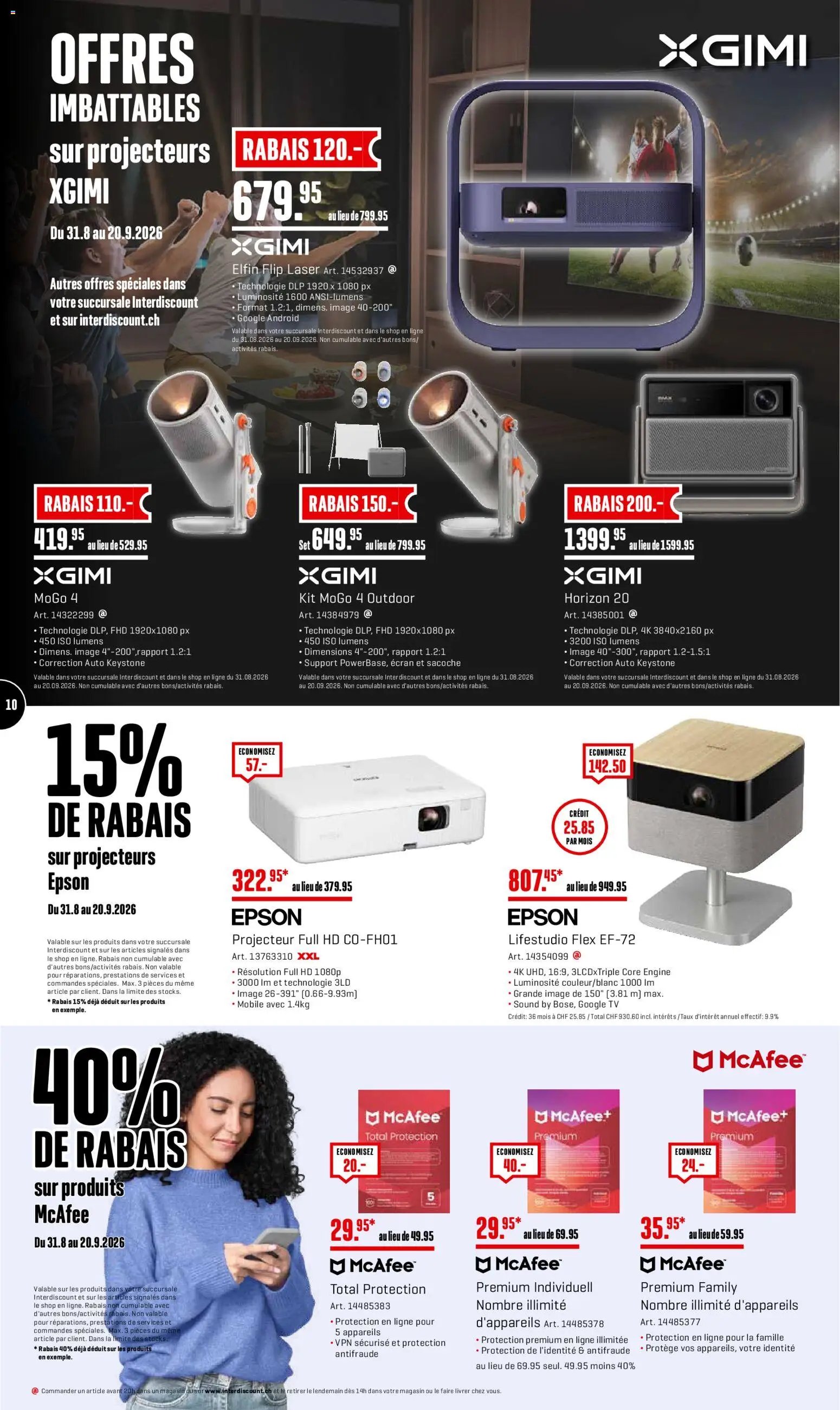 Interdiscount aktionen FR