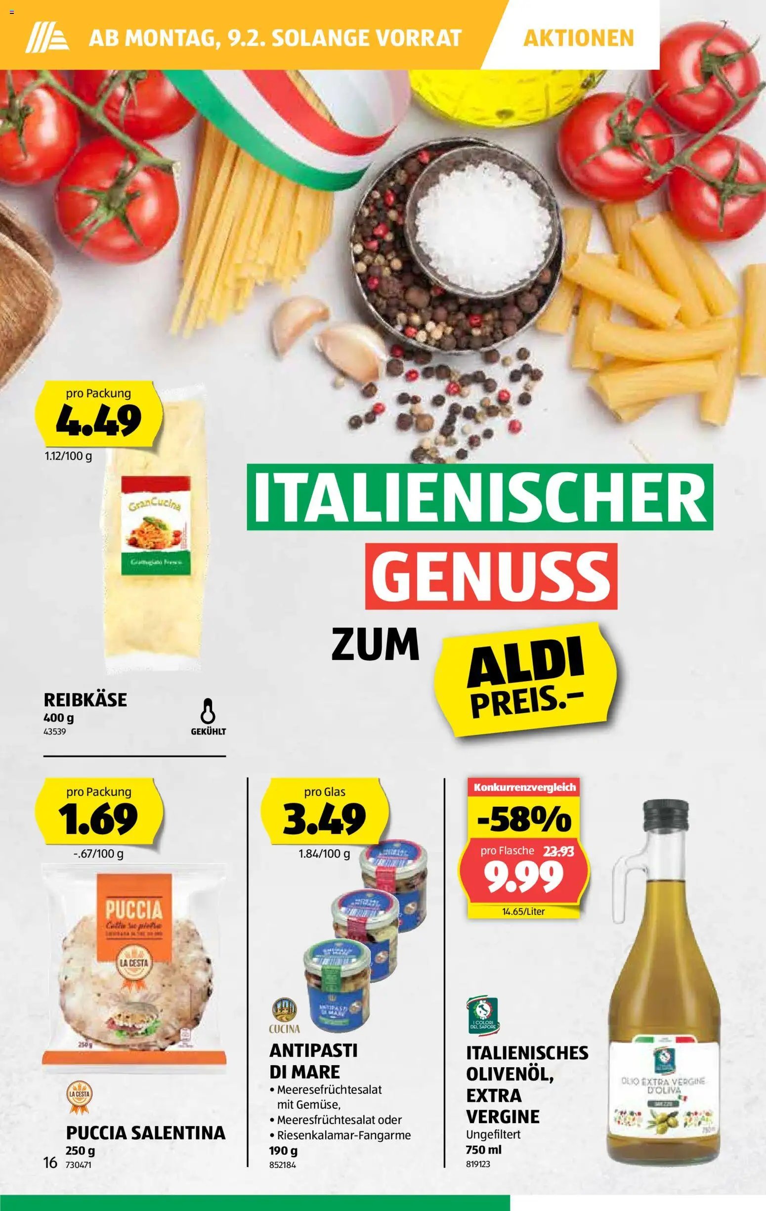 Aldi Aktionen (2026-02-05 - 2026-02-11)