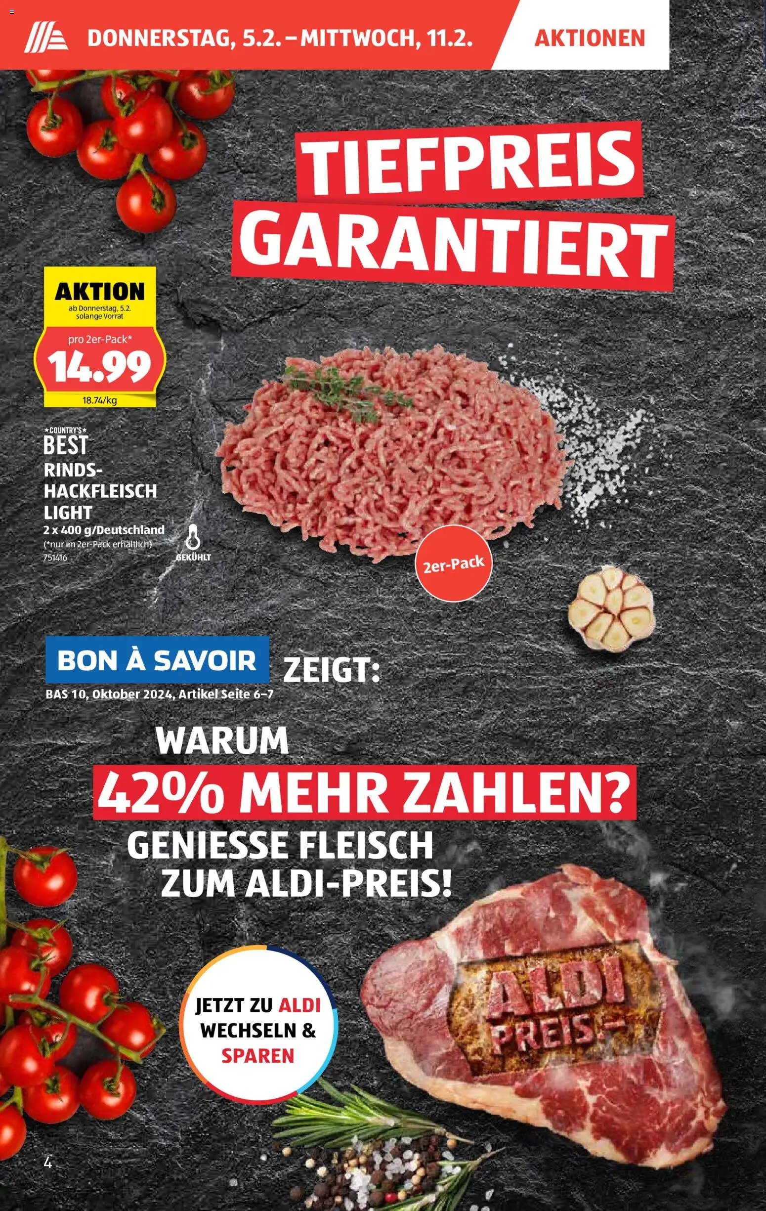 Aldi Aktionen (2026-02-05 - 2026-02-11)