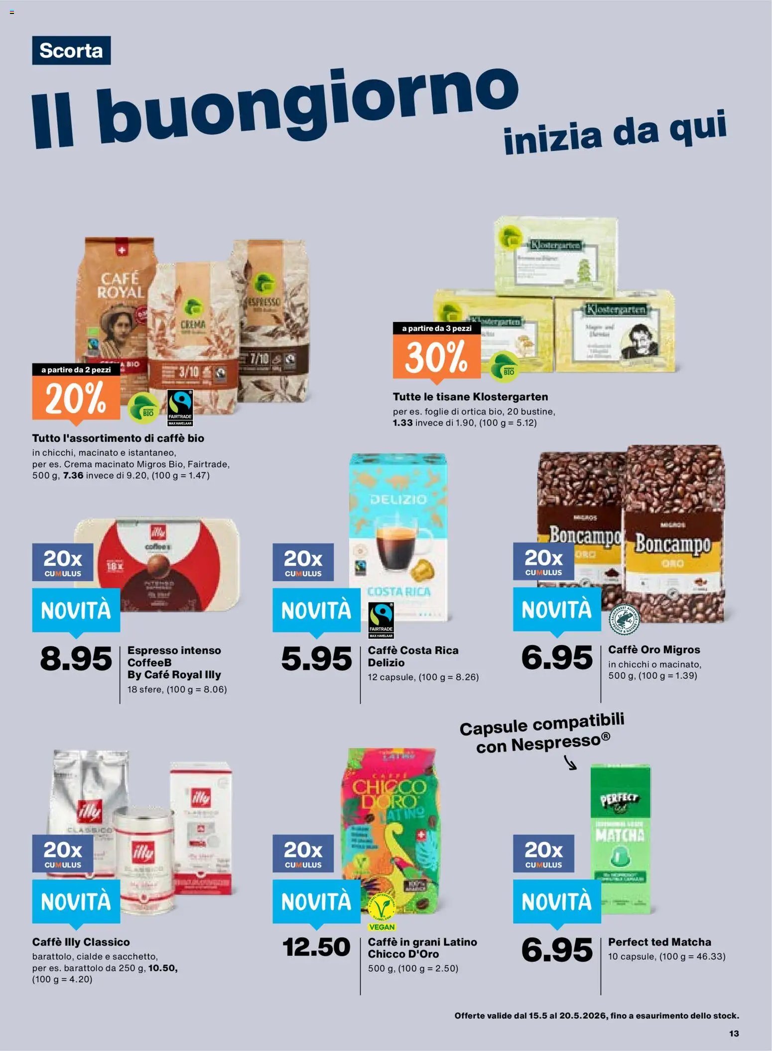 Migros aktionen IT (2026-05-15 - 2026-05-20)