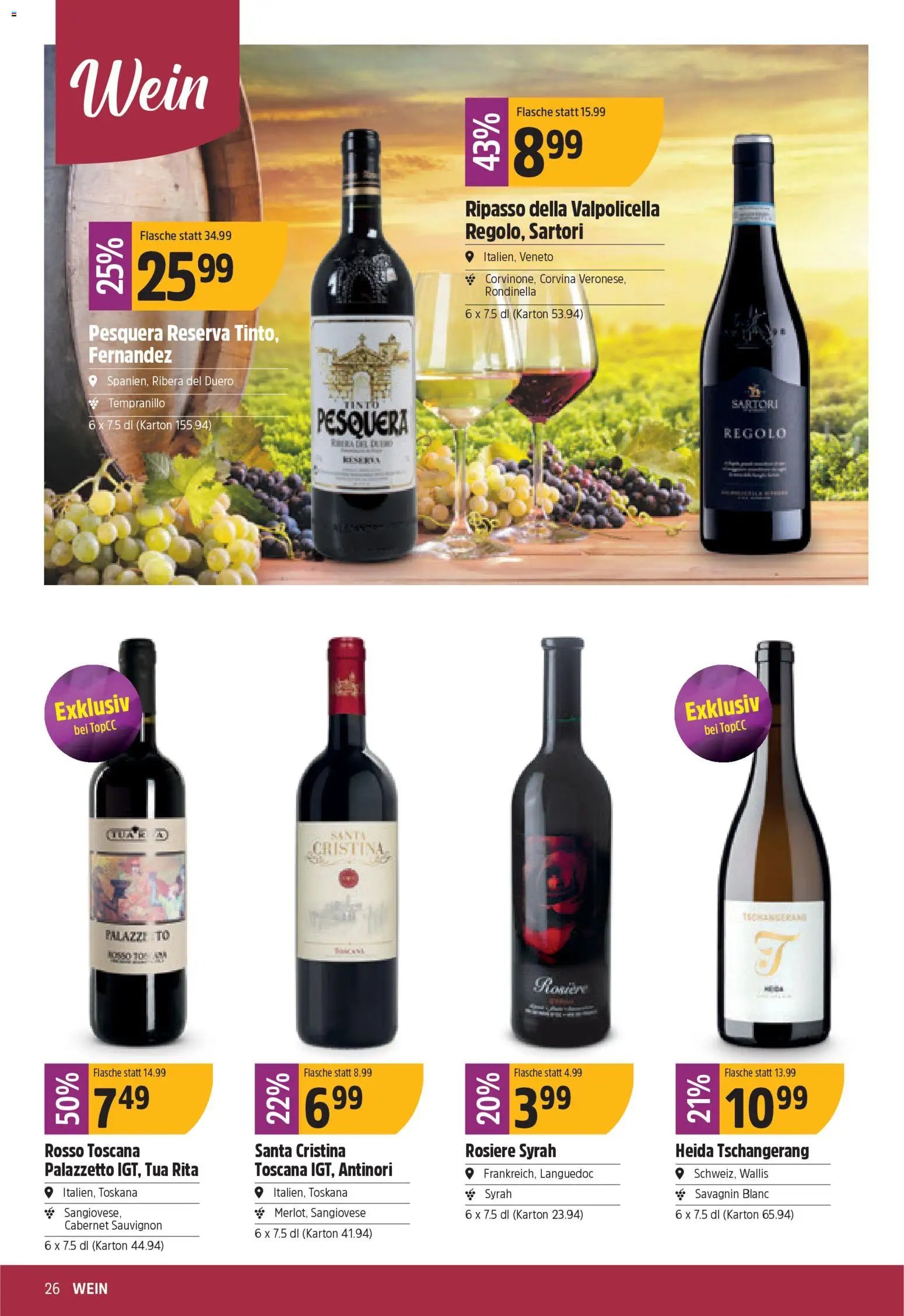 TopCC Aktionen (2025-11-03 - 2025-11-08) | 26