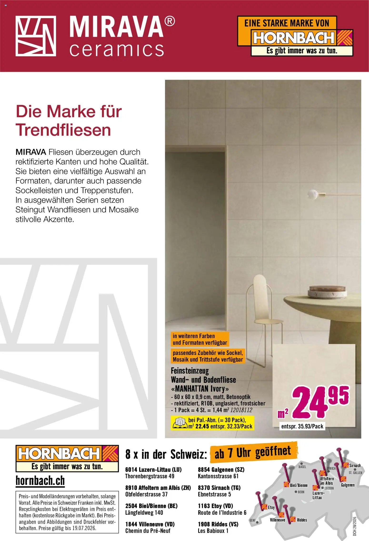 Hornbach aktionen