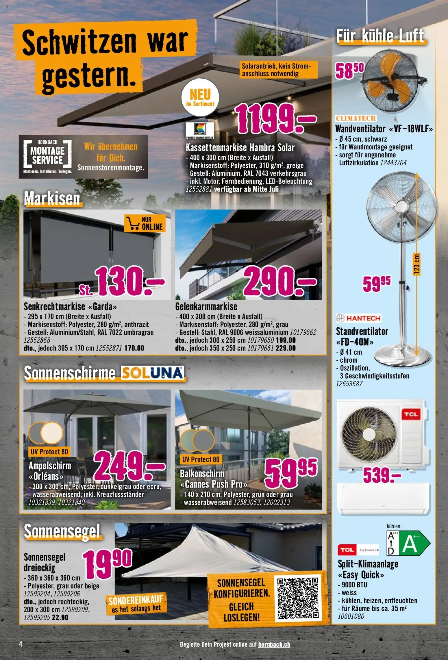 Hornbach aktionen
