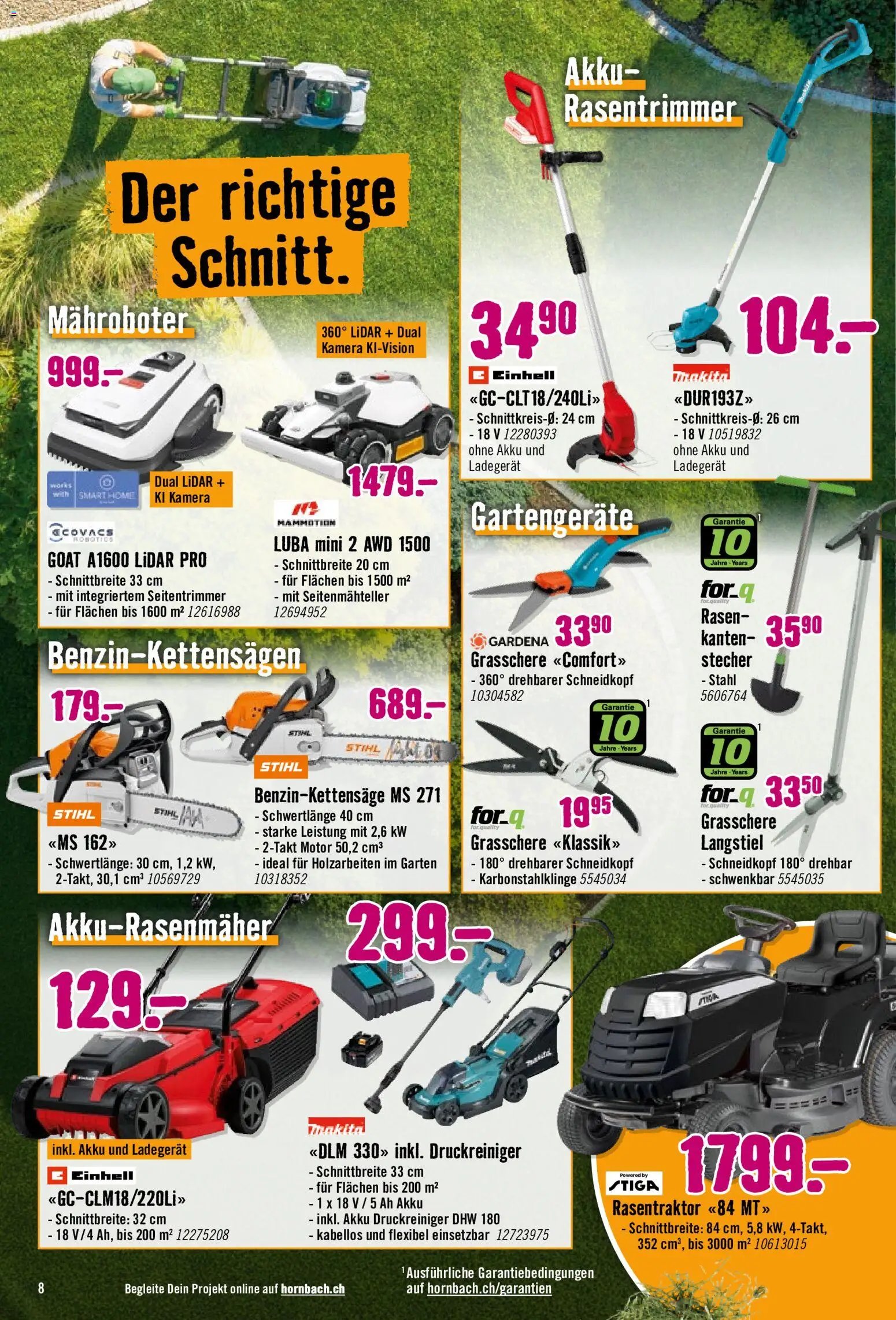 Hornbach aktionen