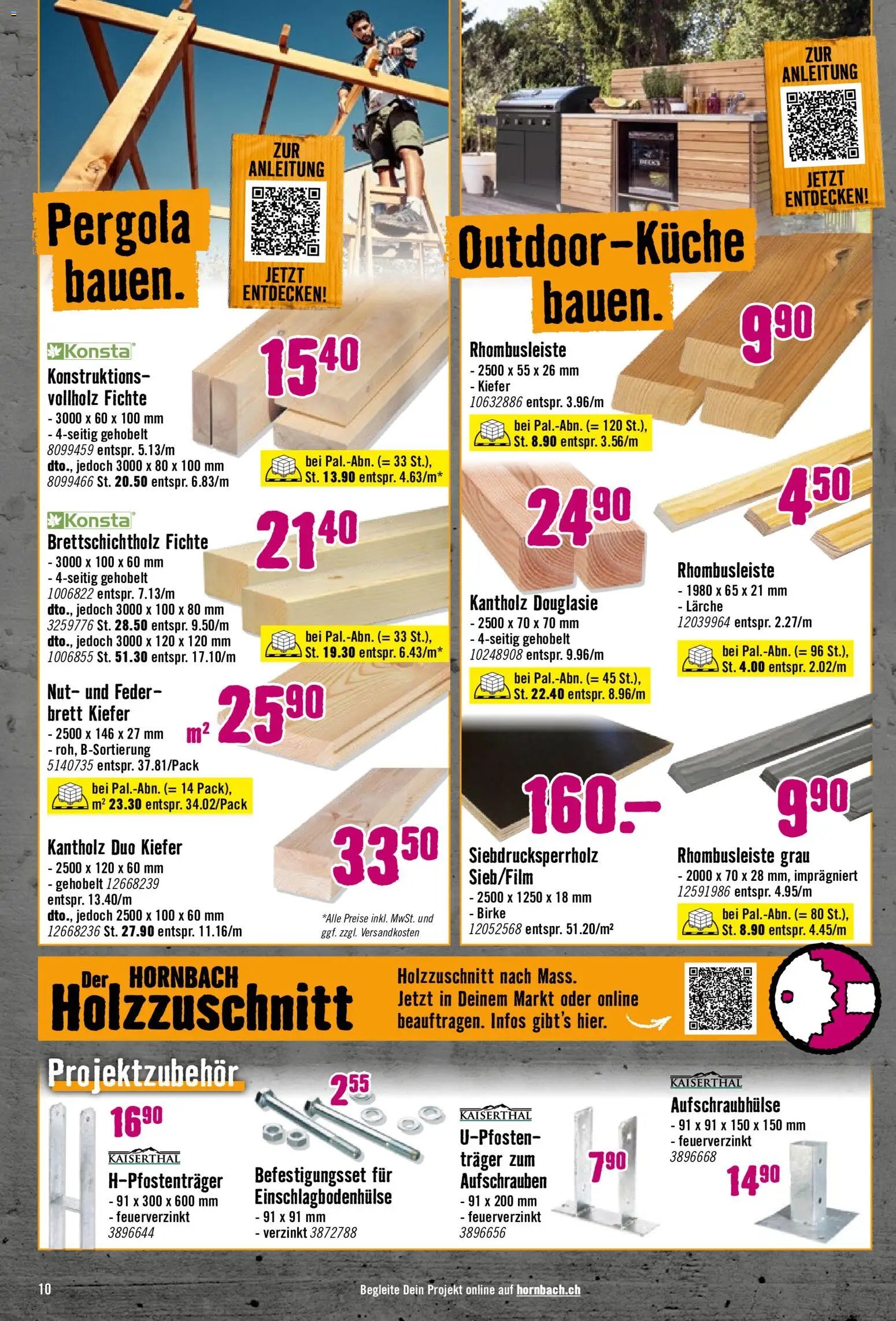 Hornbach aktionen