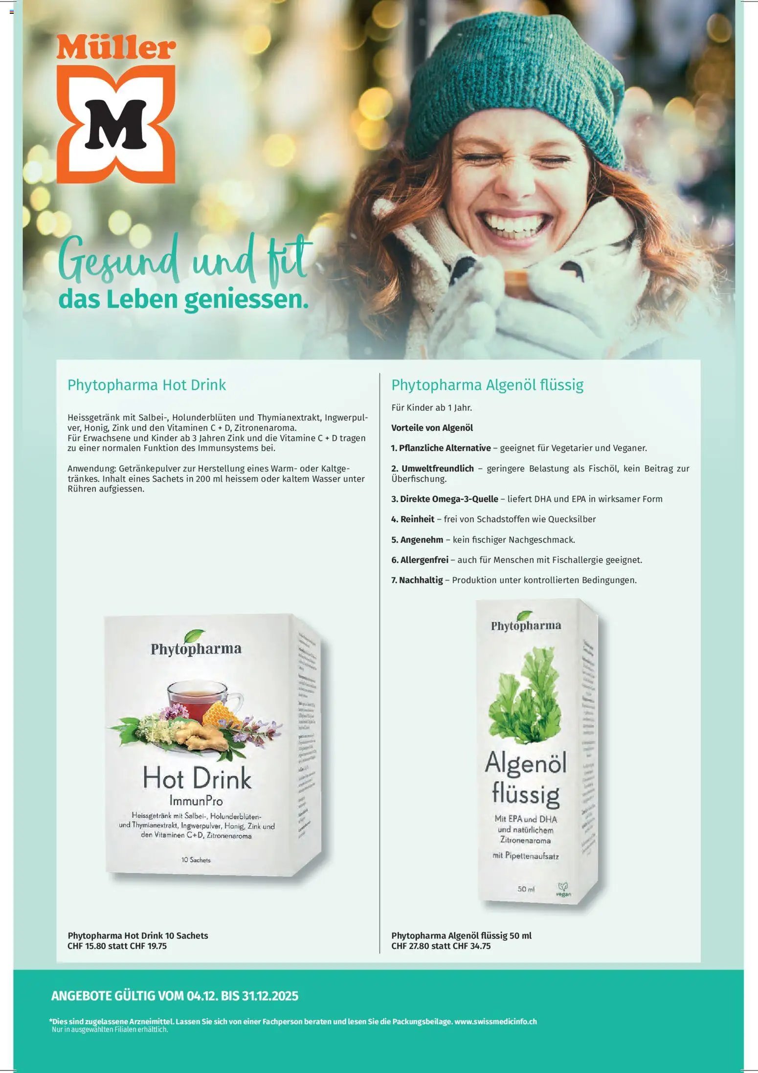 Müller Aktionen Gesundheitsspezialist (2025-12-04 - 2025-12-31) | 1