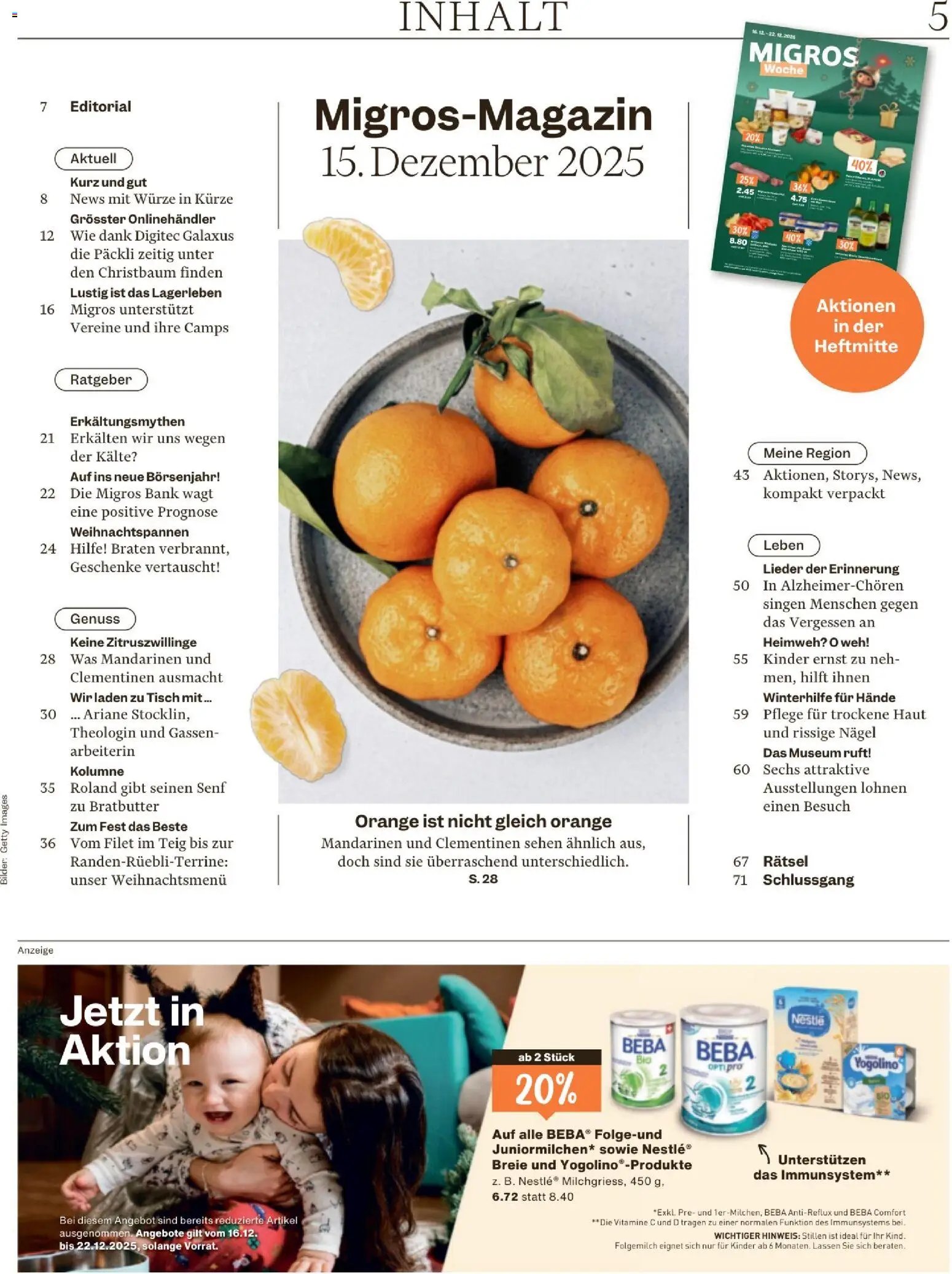 Migros Magazin (2025-12-16 - 2025-12-22) | 5