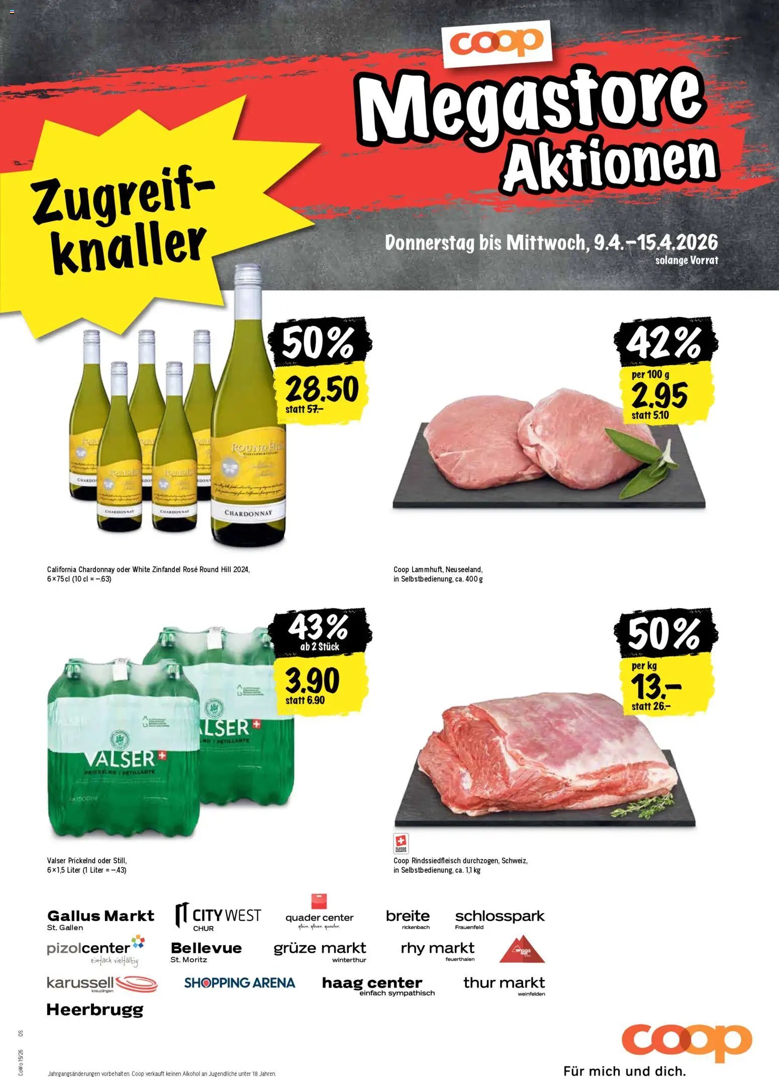 Coop aktionen (2026-04-09 - 2026-04-15)