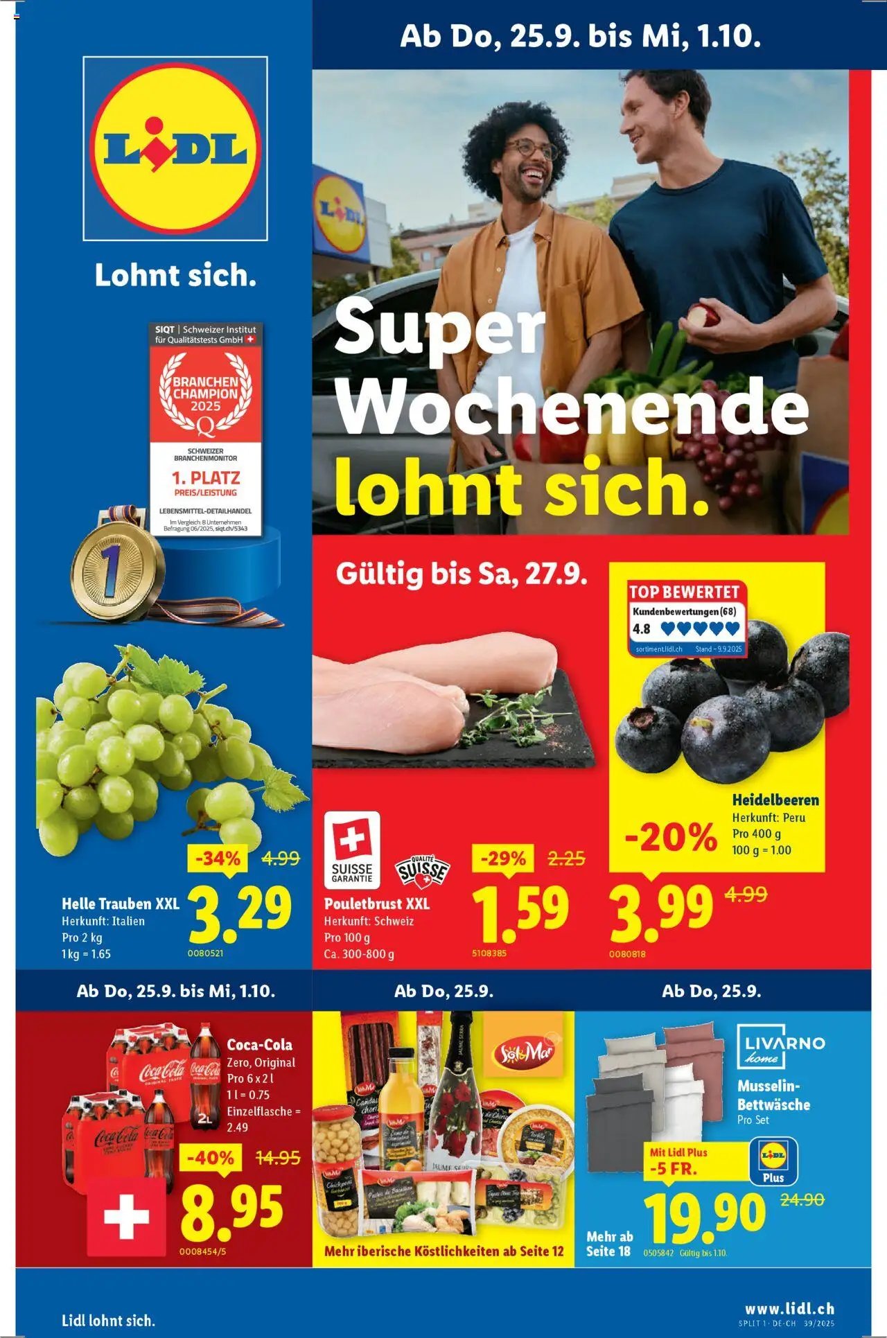 Lidl Aktionen (2025-09-25 - 2025-10-01)