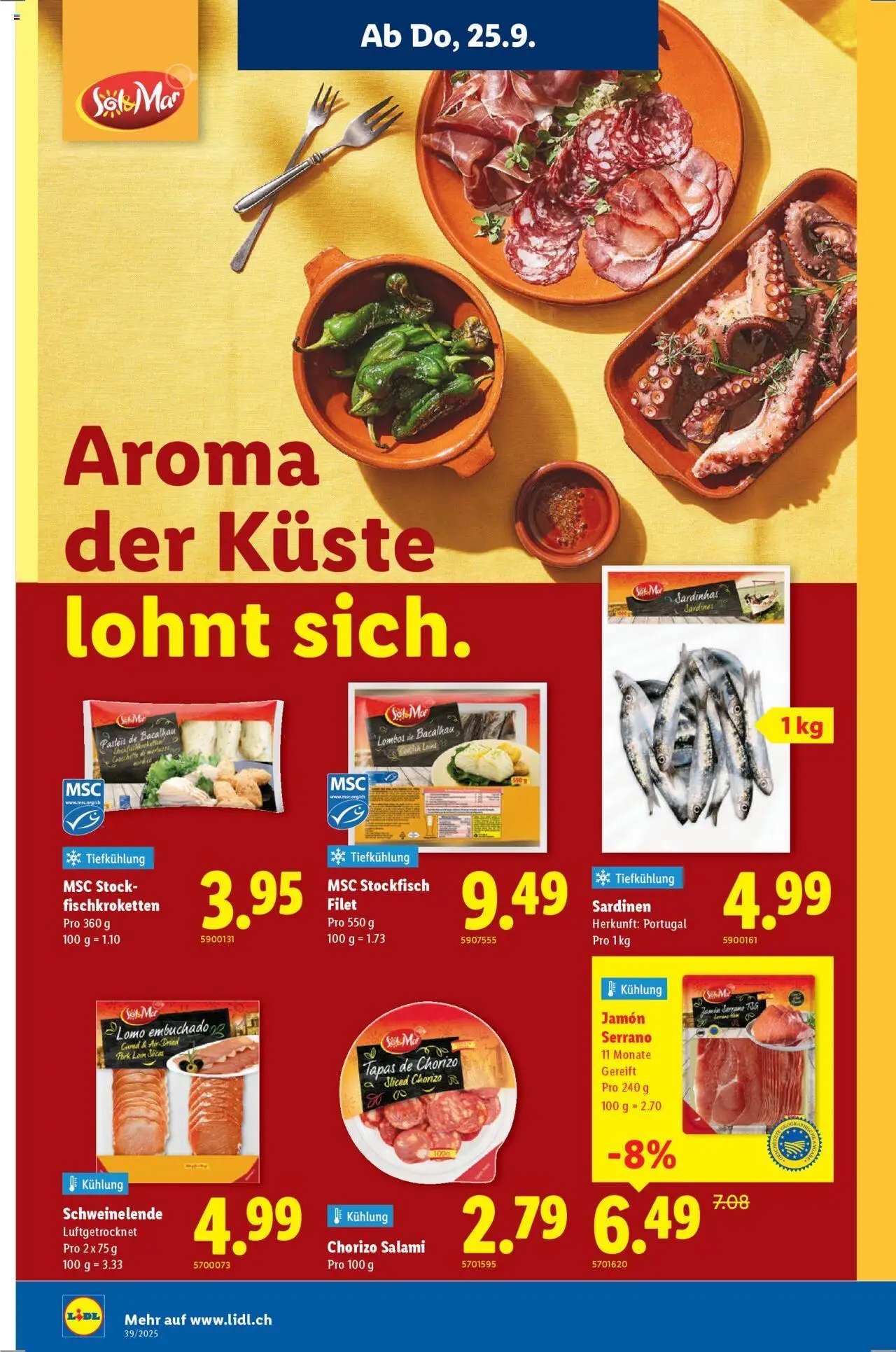 Lidl Aktionen (2025-09-25 - 2025-10-01)
