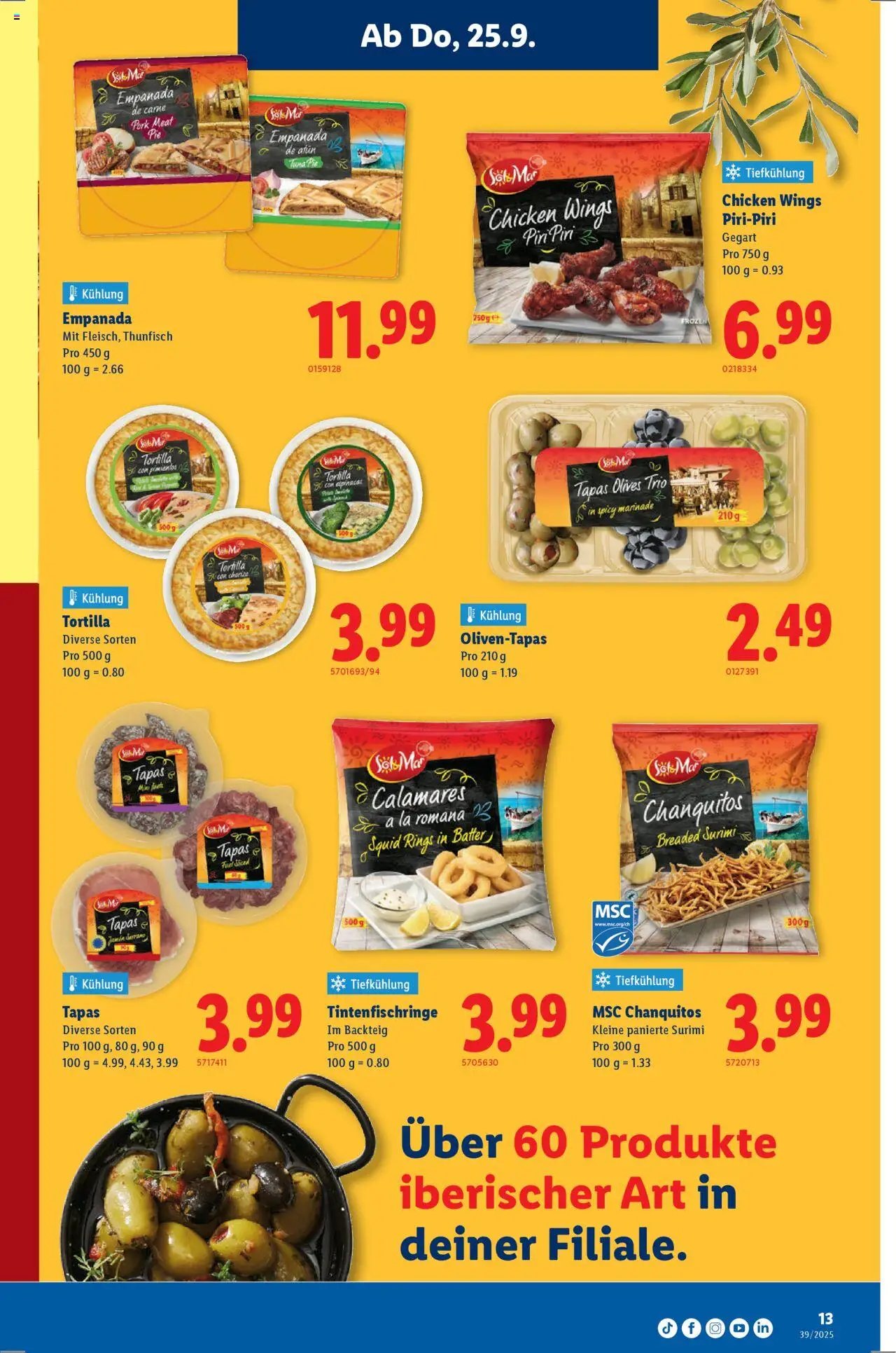 Lidl Aktionen (2025-09-25 - 2025-10-01)