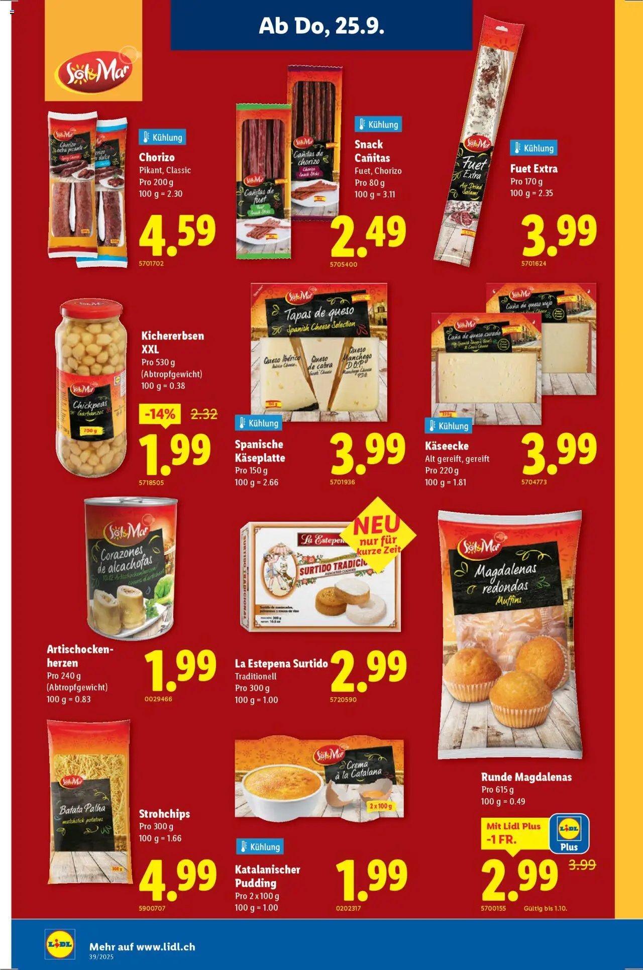 Lidl Aktionen (2025-09-25 - 2025-10-01)