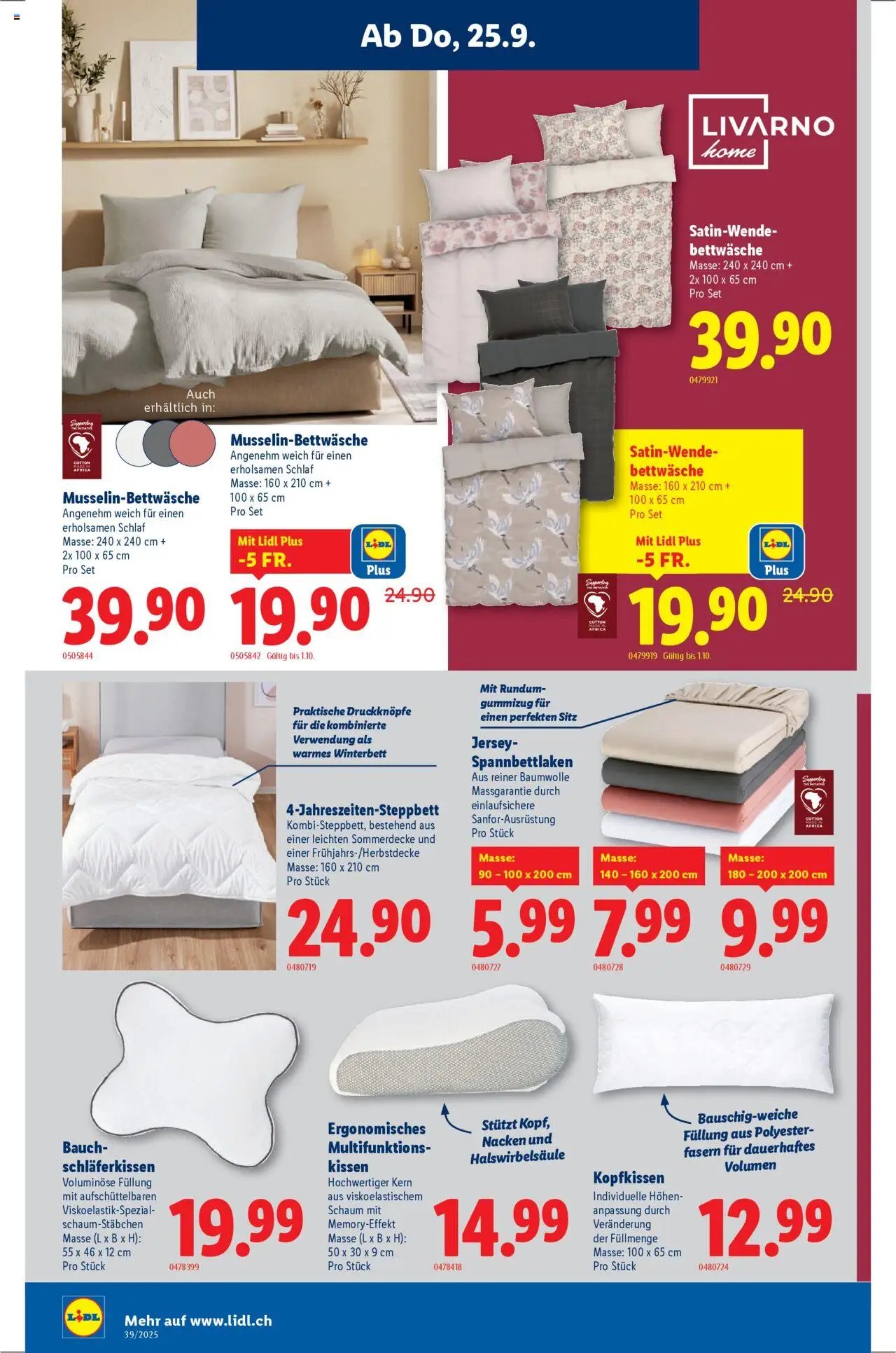 Lidl Aktionen (2025-09-25 - 2025-10-01)
